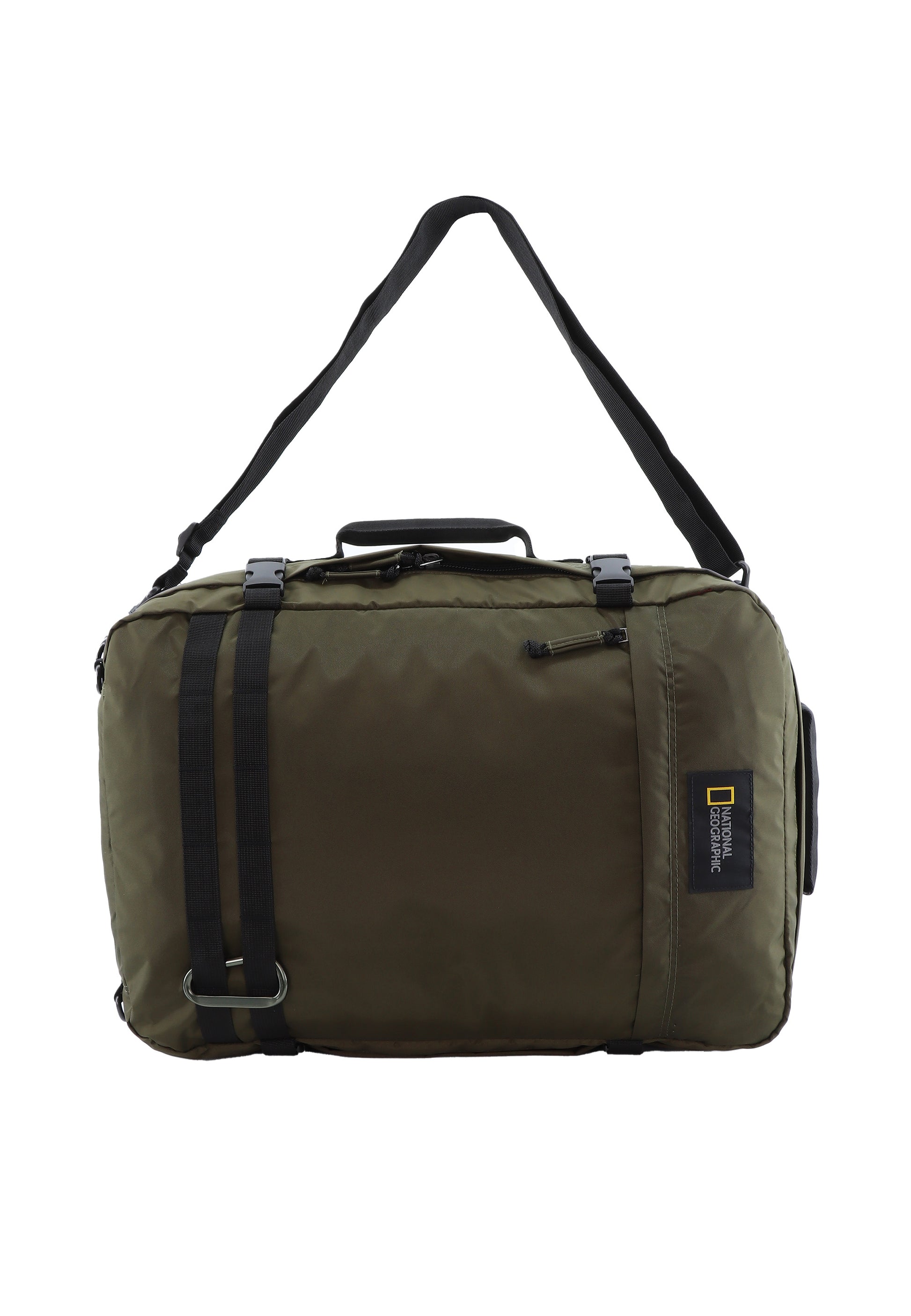 National Geographic - Hybrid Rucksack / Schultertasche / Umhängetasche / Aktentasche - 32L - Khaki