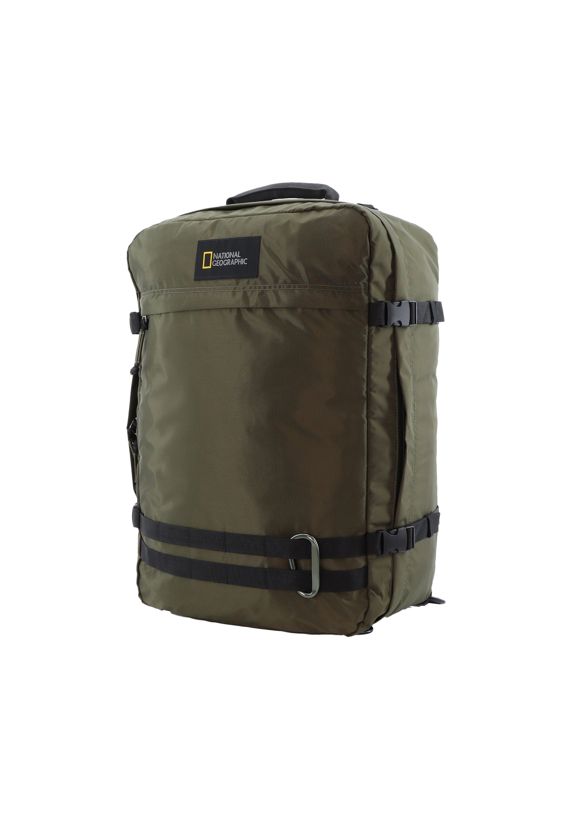 National Geographic - Hybrid Rucksack / Schultertasche / Umhängetasche / Aktentasche - 32L - Khaki