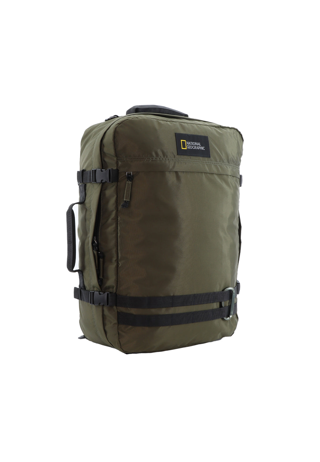National Geographic - Hybrid Rucksack / Schultertasche / Umhängetasche / Aktentasche - 32L - Khaki