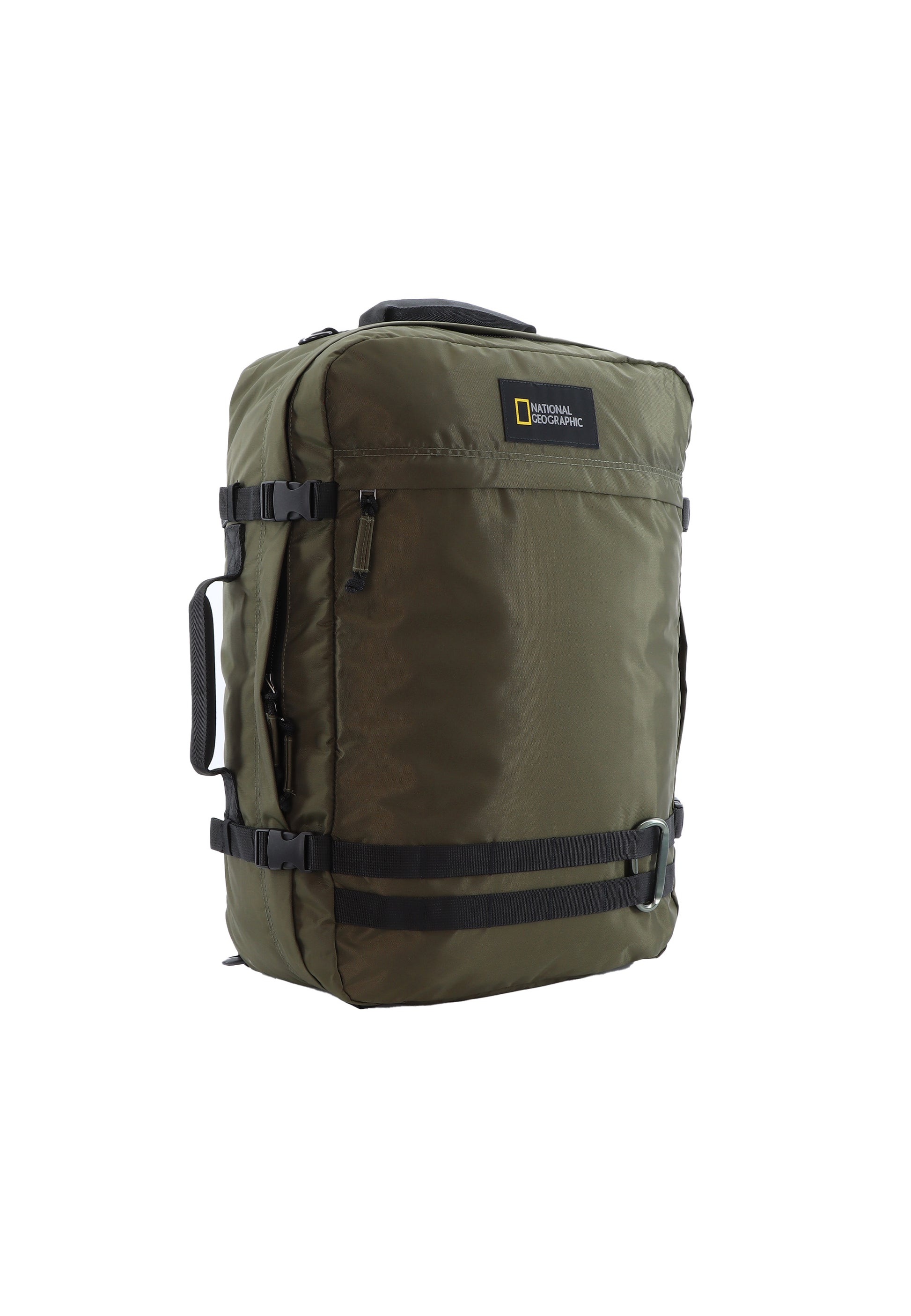 National Geographic - Hybrid Rucksack / Schultertasche / Umhängetasche / Aktentasche - 32L - Khaki