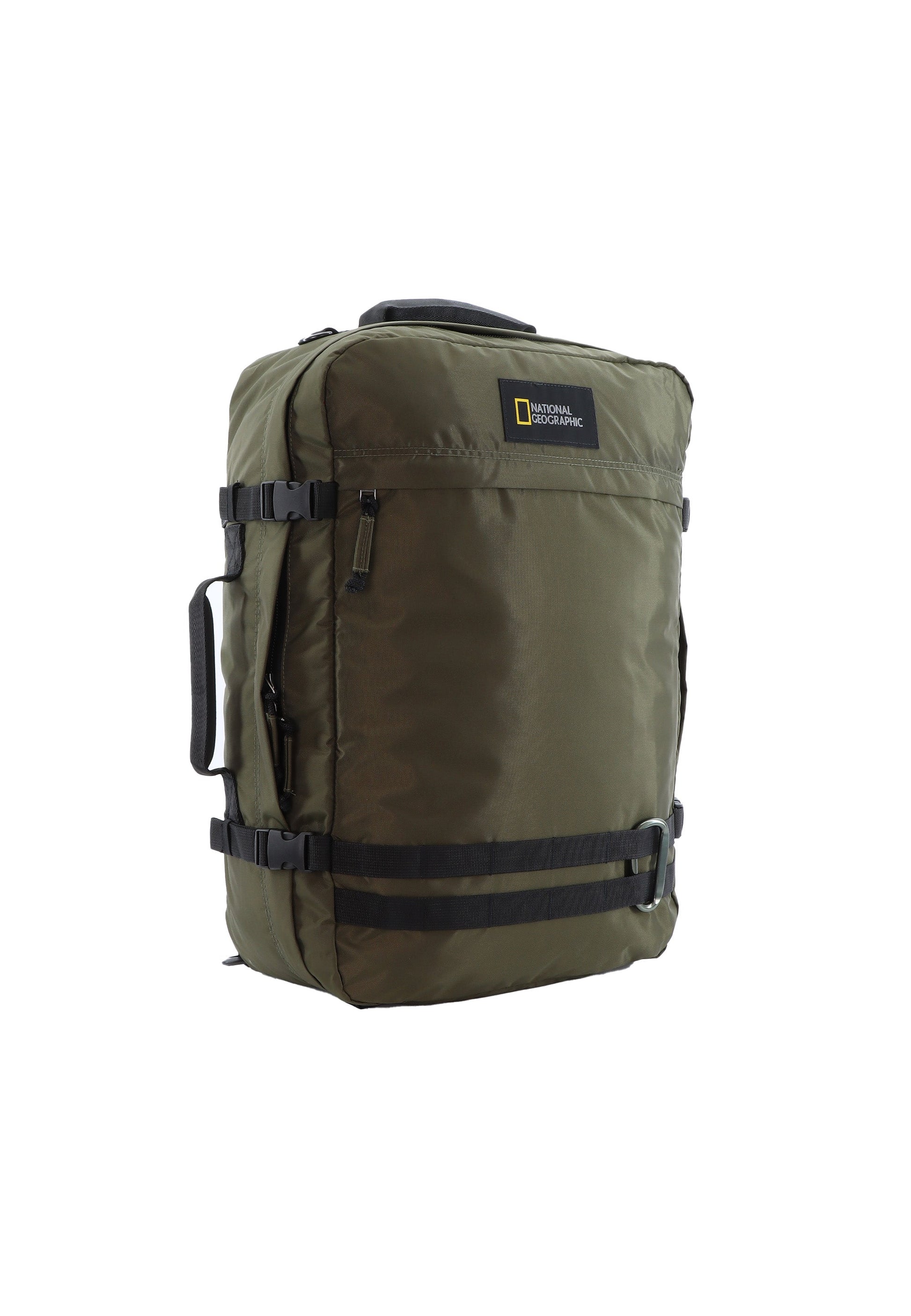 National Geographic - Hybrid Rucksack / Schultertasche / Umhängetasche / Aktentasche - 32L - Khaki