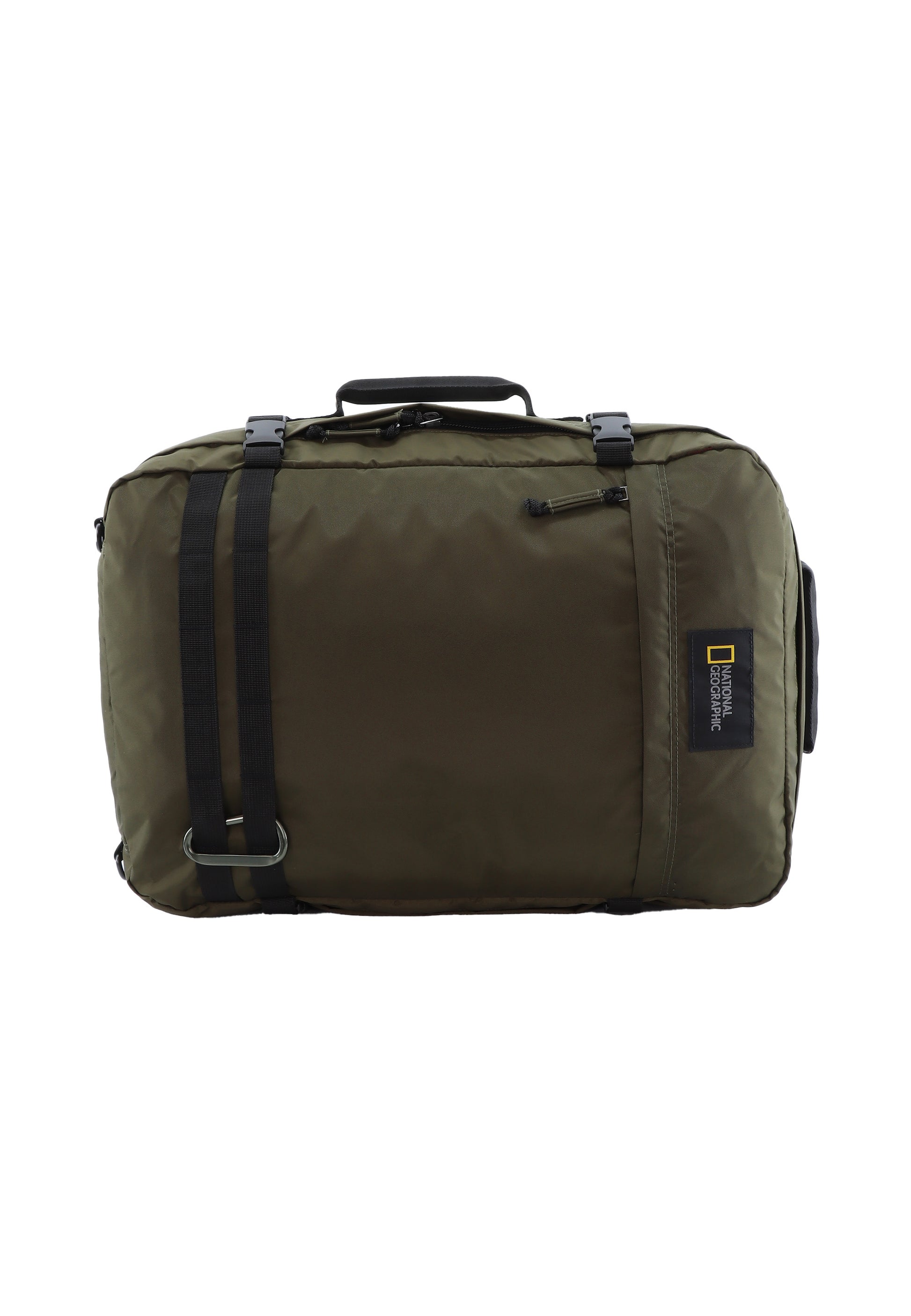 National Geographic - Hybrid Rucksack / Schultertasche / Umhängetasche / Aktentasche - 32L - Khaki