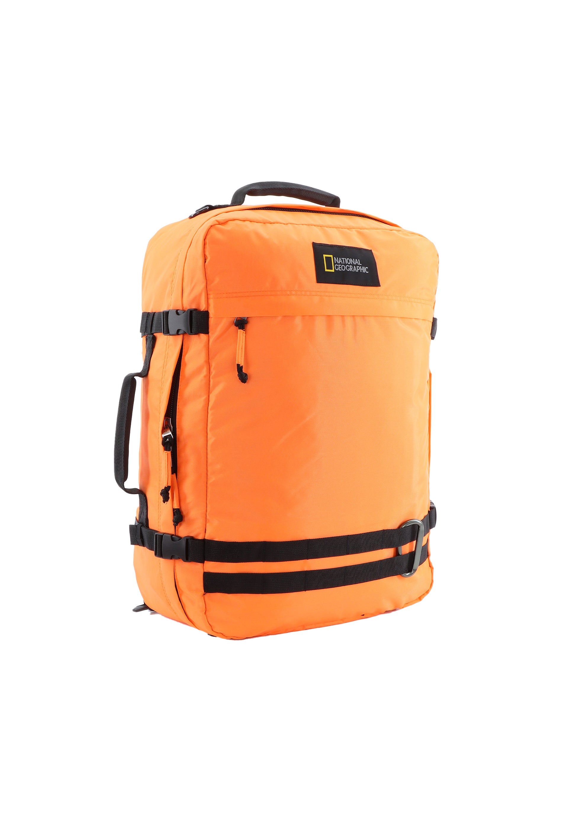 National Geographic - Hybrid Rucksack / Schultertasche / Umhängetasche / Aktentasche - 32L - Orange