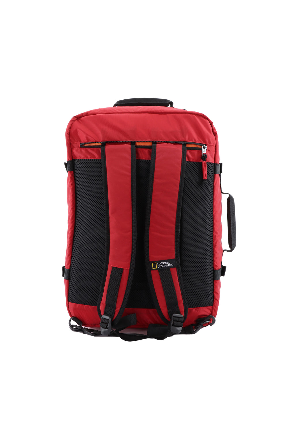 National Geographic - Hybrid Rucksack / Schultertasche / Umhängetasche / Aktentasche - 32L - Rot