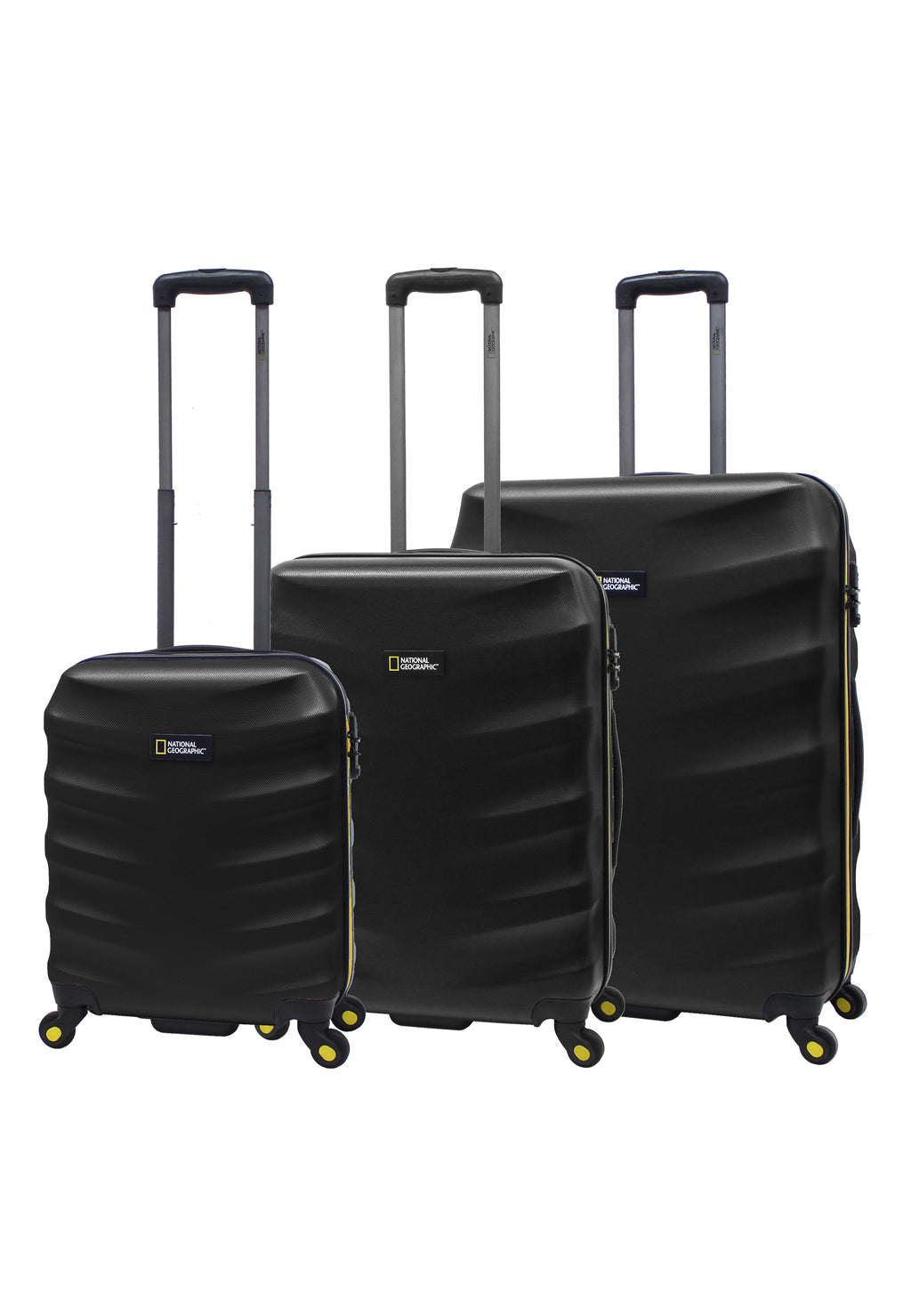 National Geographic - Arete Hartschalen-Kofferset / Trolley-Set / Reisekofferset - (S/M/L)