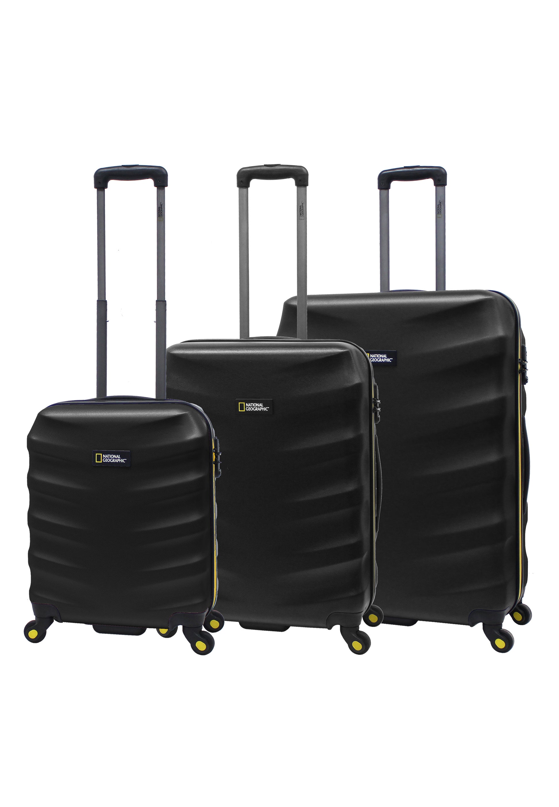 National Geographic - Arete Hartschalen-Kofferset / Trolley-Set / Reisekofferset - (S/M/L)