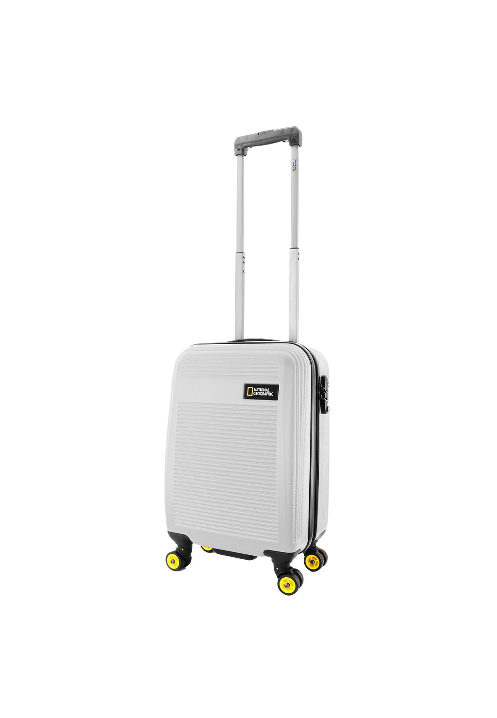 National Geographic - Aerodrome Handgepäck Hartschalenkoffer / Trolley / Reisekoffer - 54 cm - (Small) - Silber