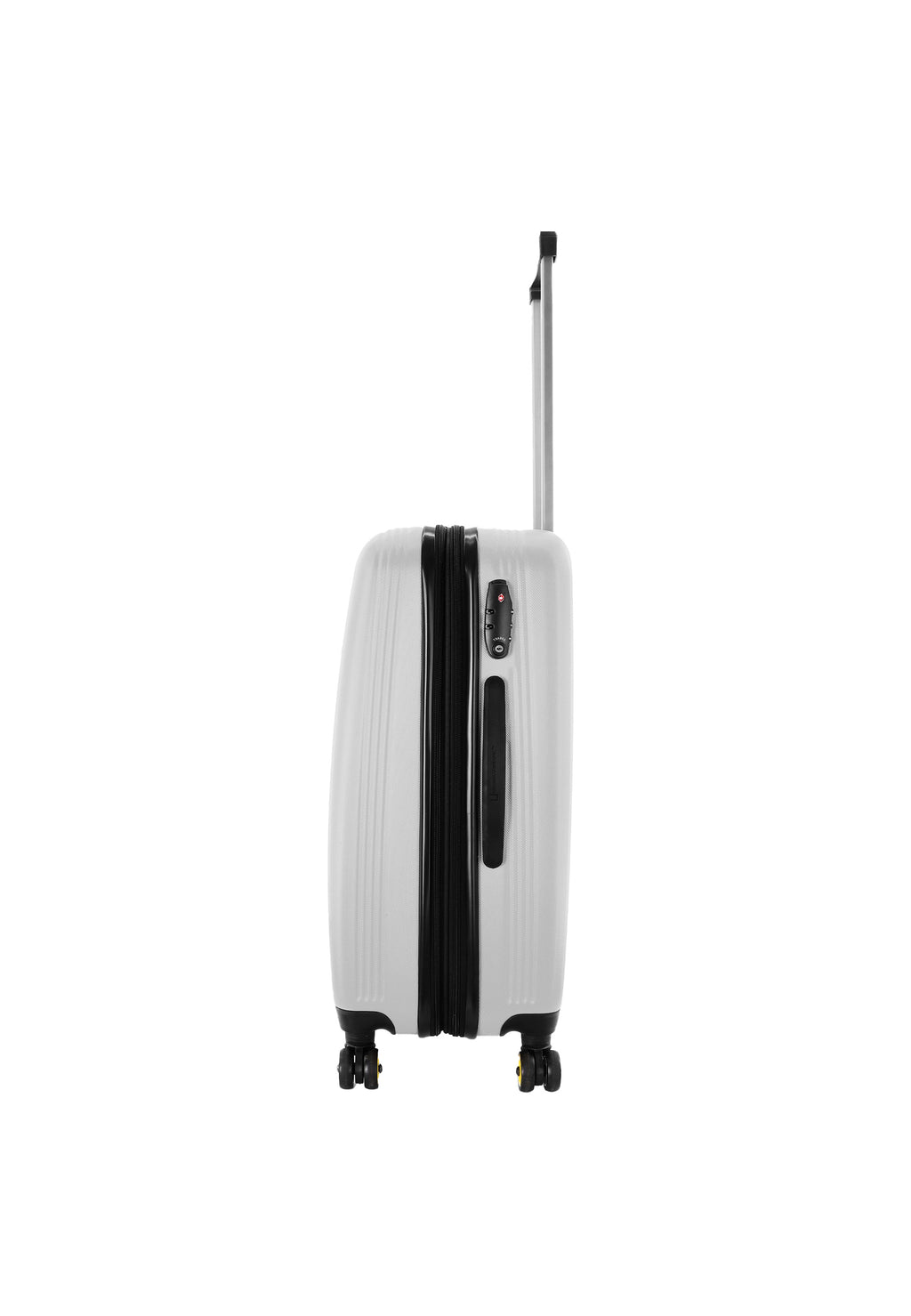 National Geographic - Aerodrome Hartschalenkoffer / Trolley / Reisekoffer - 67 cm - (Medium) - Silber