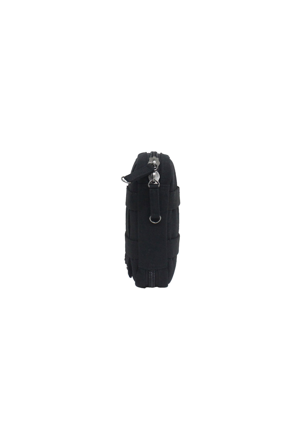 National Geographic - Milestone Vertikale Tasche mit Netzfach - 18cm Schwarz