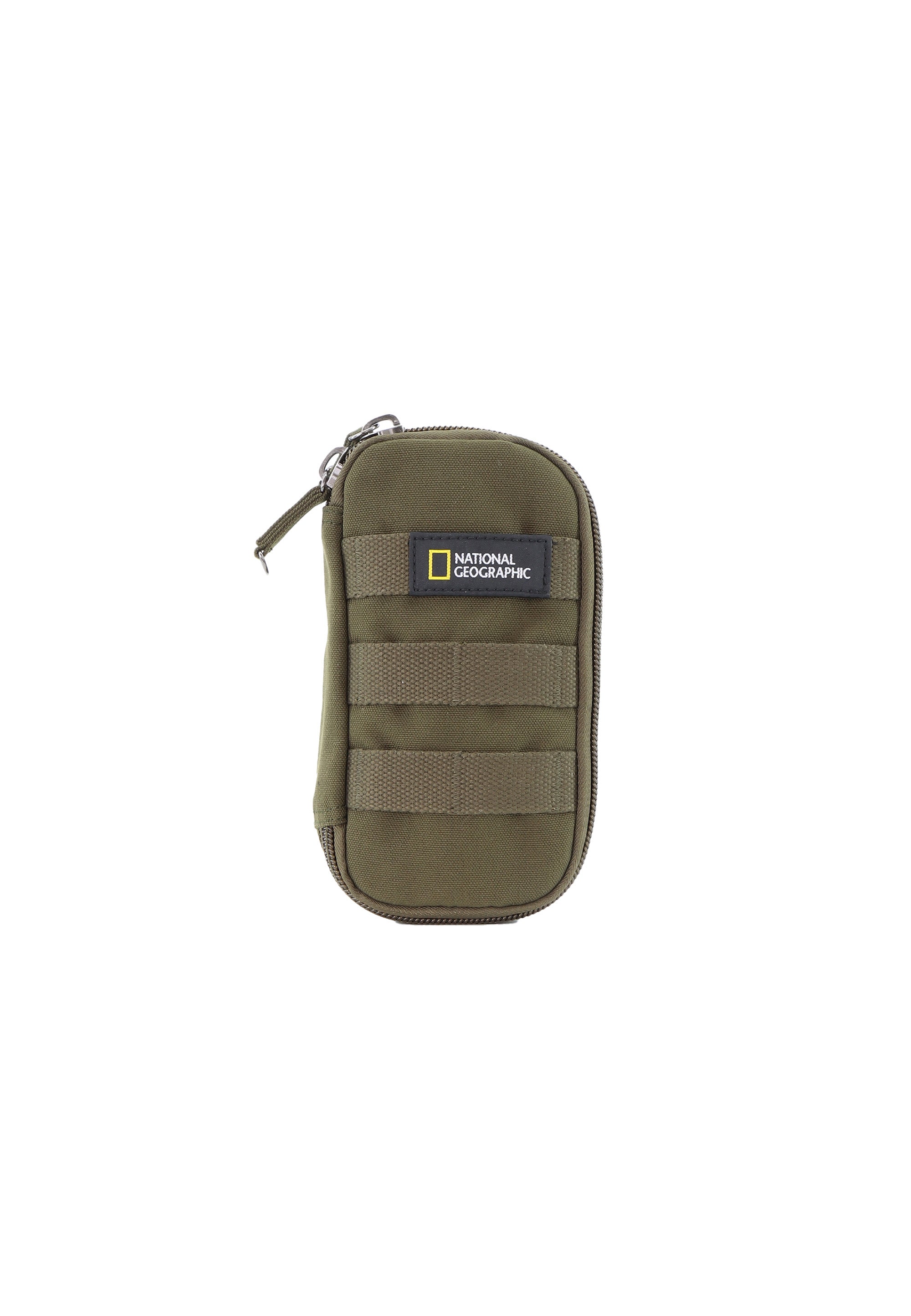 National Geographic - Milestone Vertikale Tasche mit Netzfach - 22cm Khaki