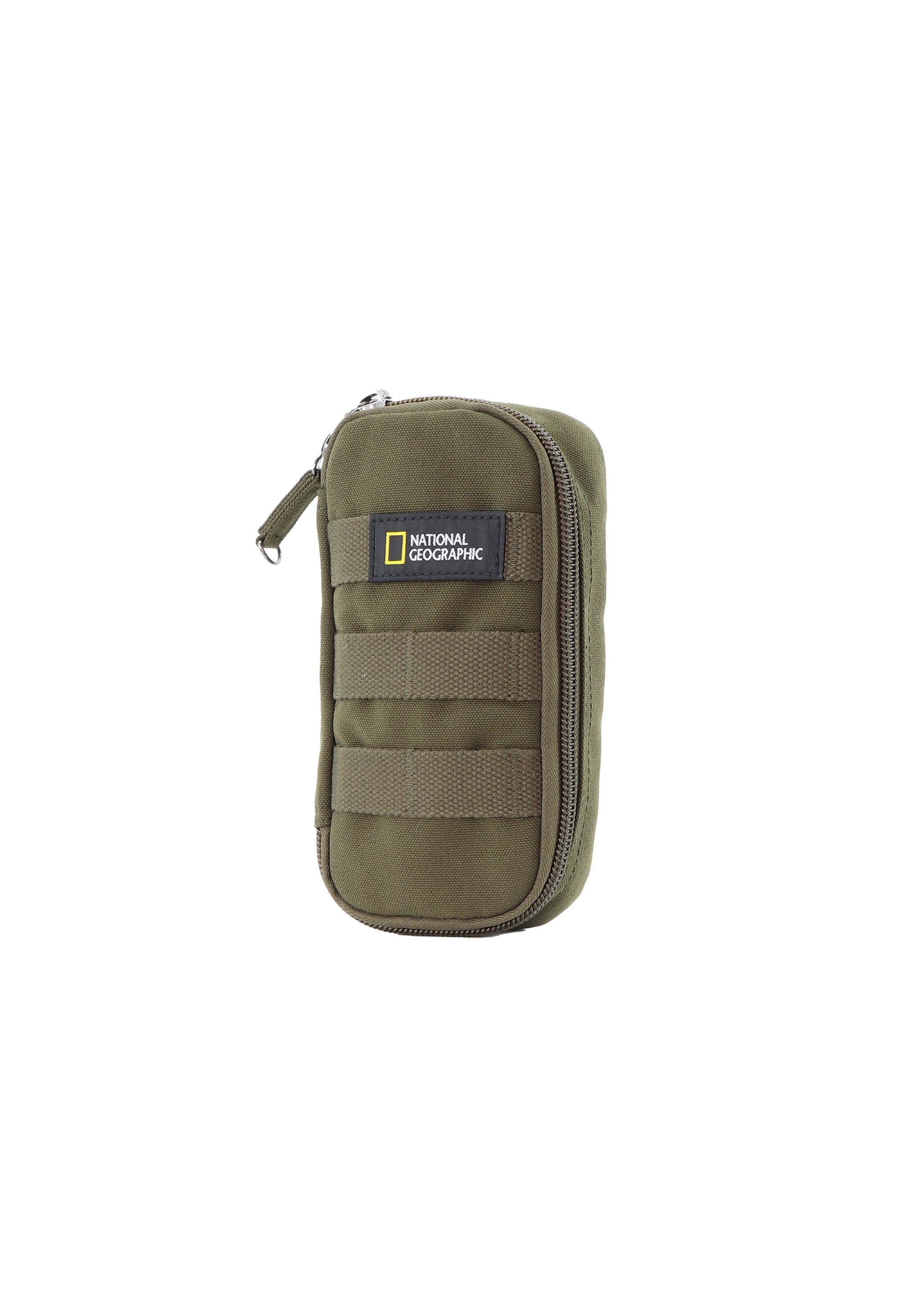 National Geographic - Milestone Vertikale Tasche mit Netzfach - 22cm Khaki