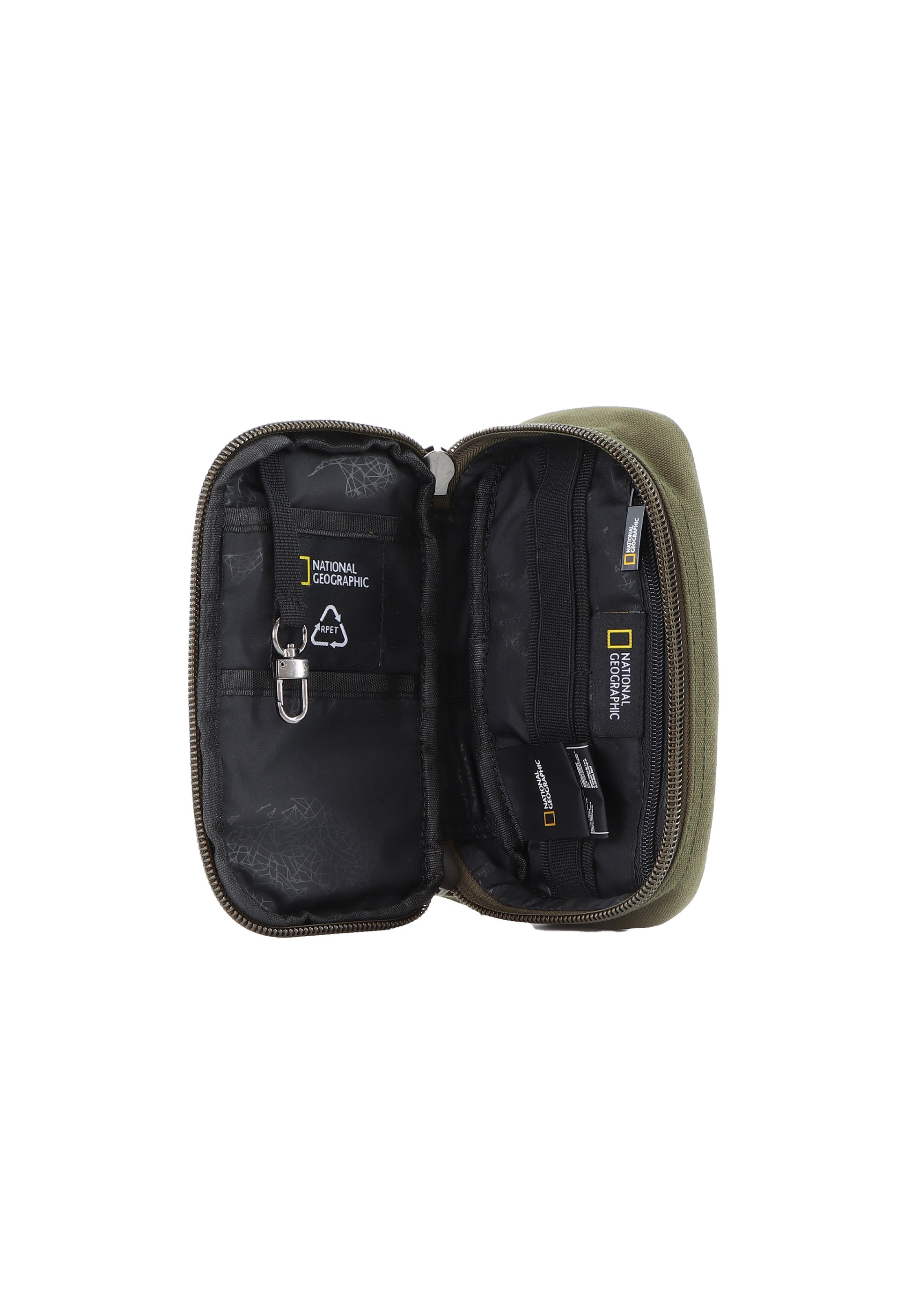 National Geographic - Milestone Vertikale Tasche mit Netzfach - 21cm