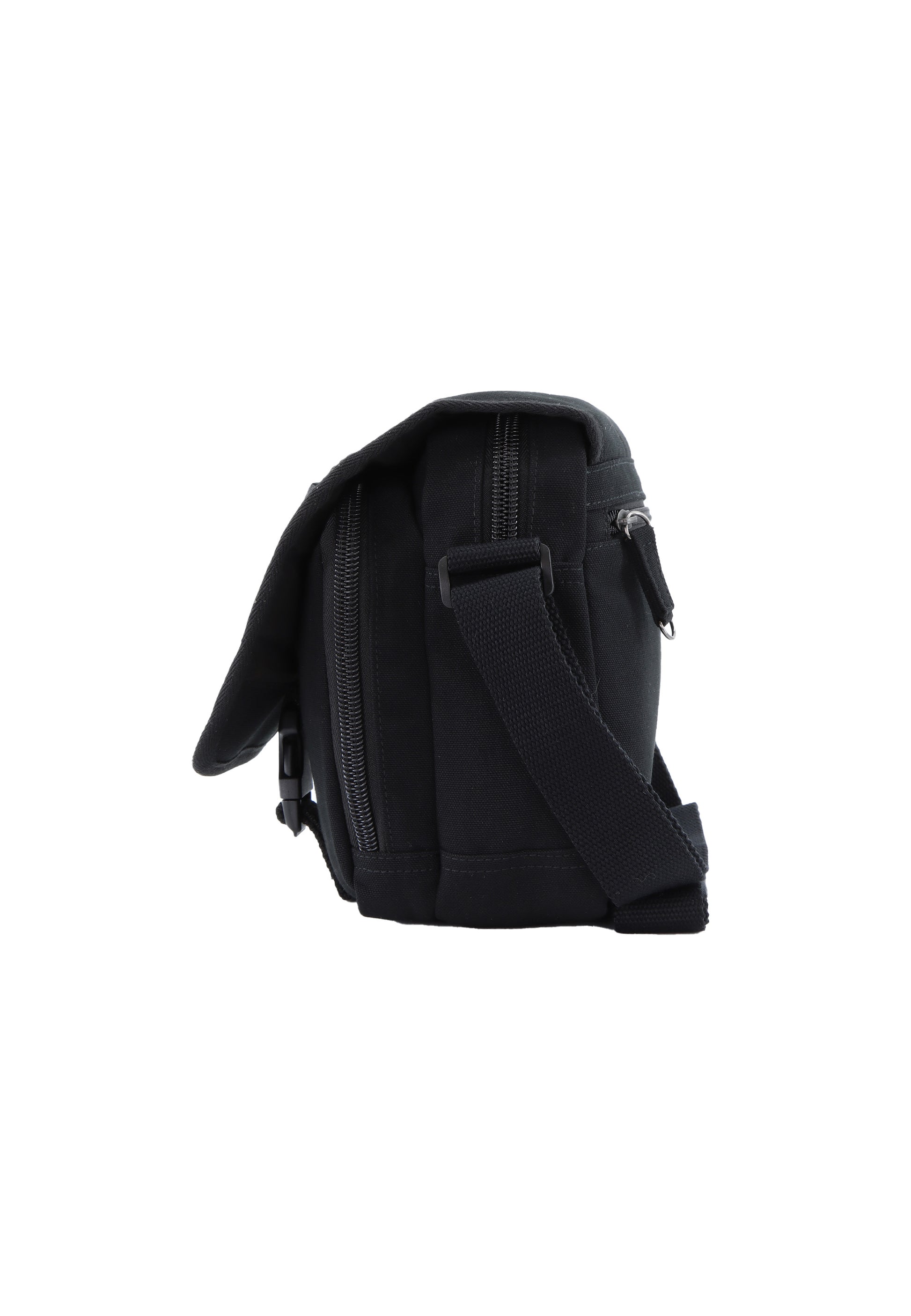 National Geographic - Milestone Schultertasche / Umhängetasche mit Klappe - Schwarz