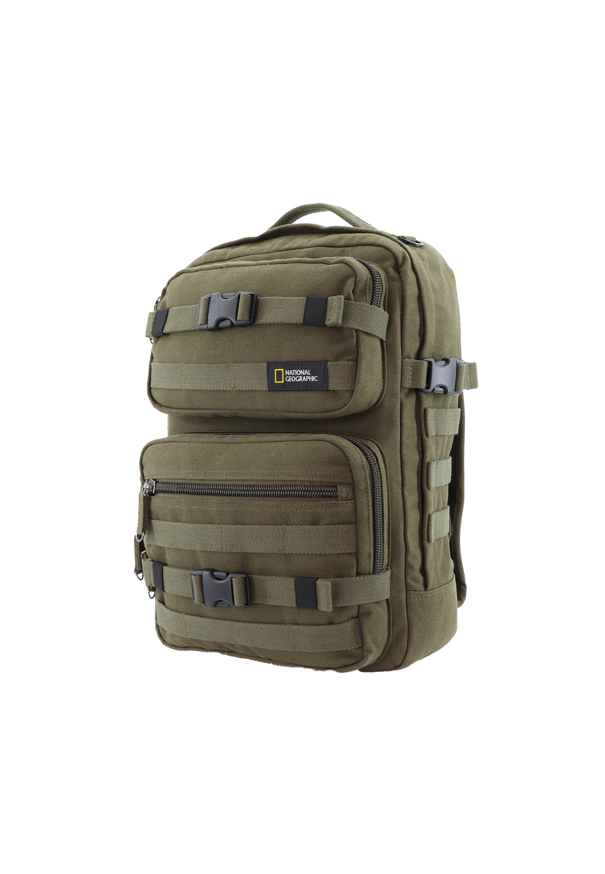National Geographic - Milestone RPET Rucksack / Laptop-Rucksack / Outdoor-Rucksack - 20,3L Khaki