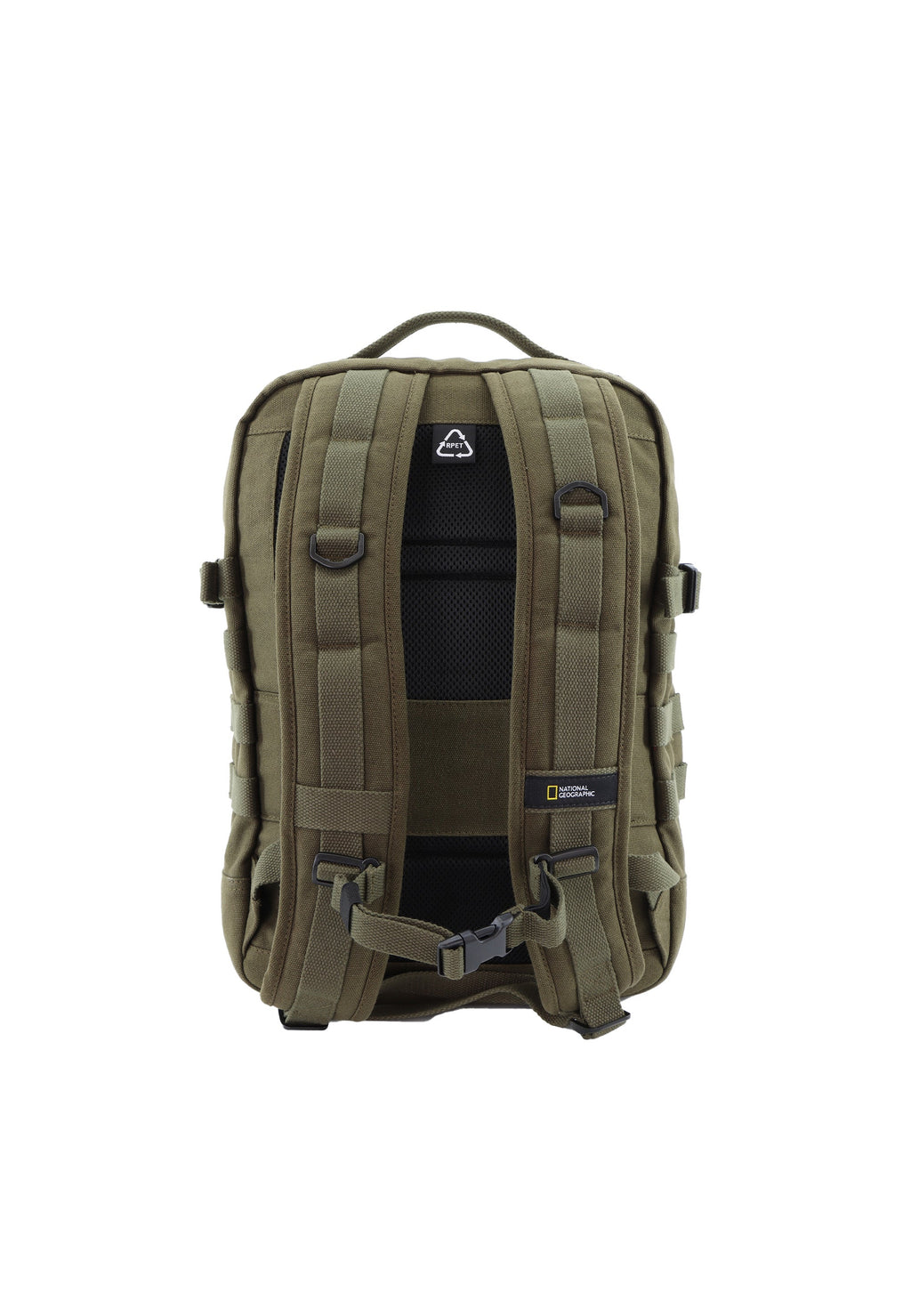 National Geographic - Milestone RPET Rucksack / Laptop-Rucksack / Outdoor-Rucksack - 20,3L Khaki
