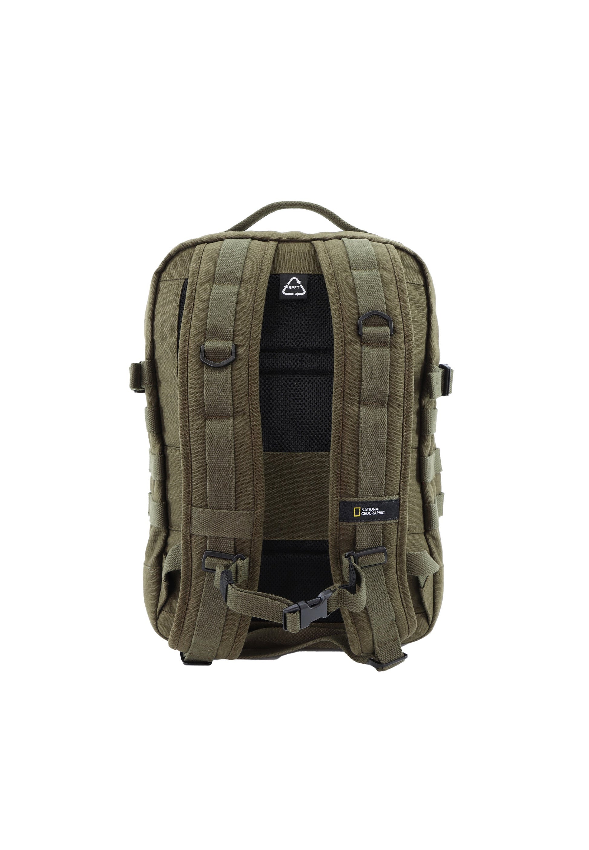 National Geographic - Milestone RPET Rucksack / Laptop-Rucksack / Outdoor-Rucksack - 20,3L Khaki
