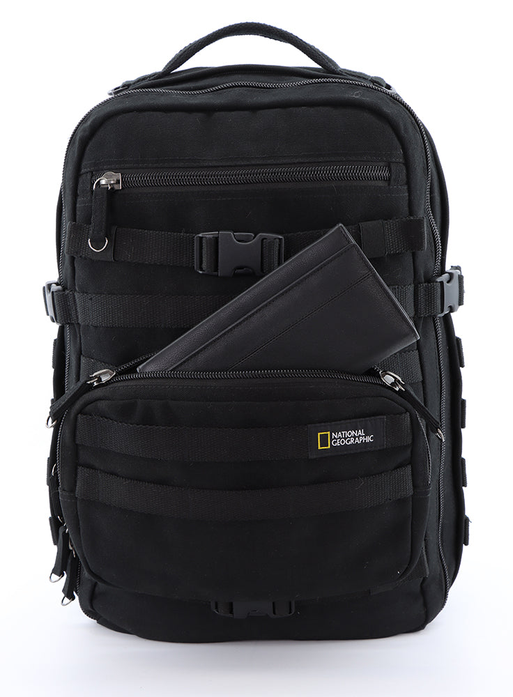 National Geographic Milestone Outdoor-Rucksack 30 L Schwarz – Produktansicht 7