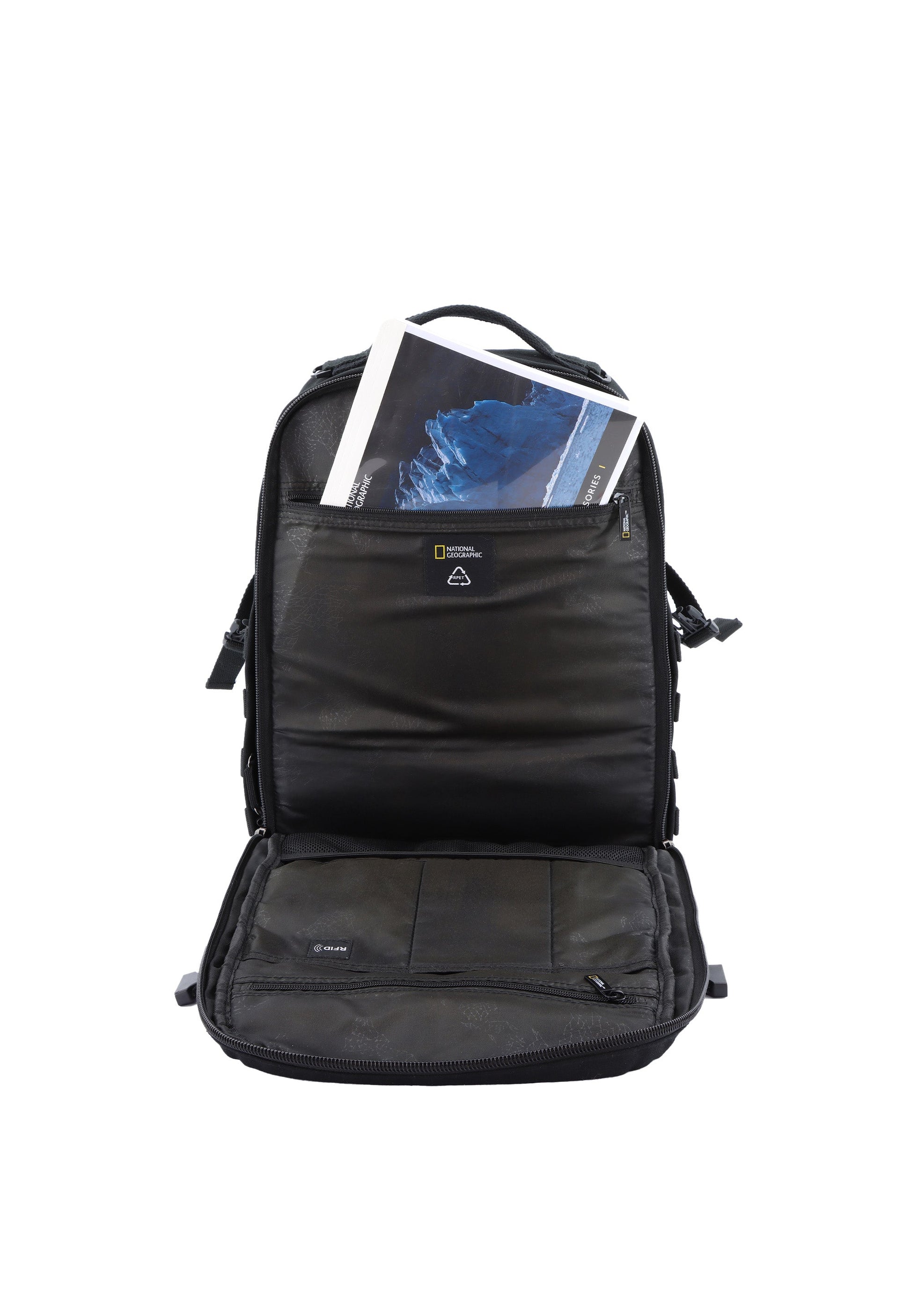 National Geographic - Milestone RPET Rucksack / Laptop-Rucksack / Outdoor-Rucksack - 29L Khaki