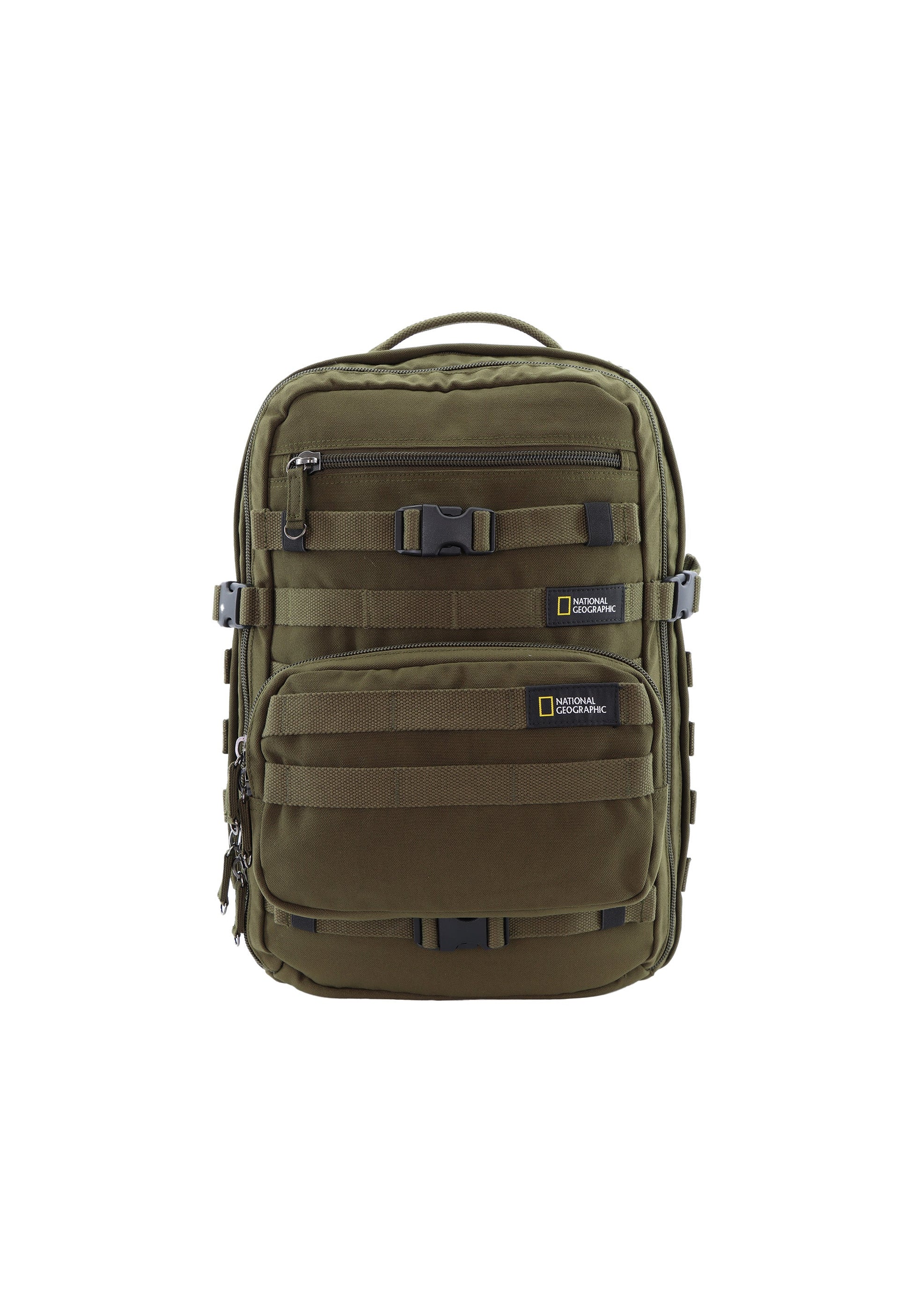 National Geographic - Milestone RPET Rucksack / Laptop-Rucksack / Outdoor-Rucksack - 29L Schwarz
