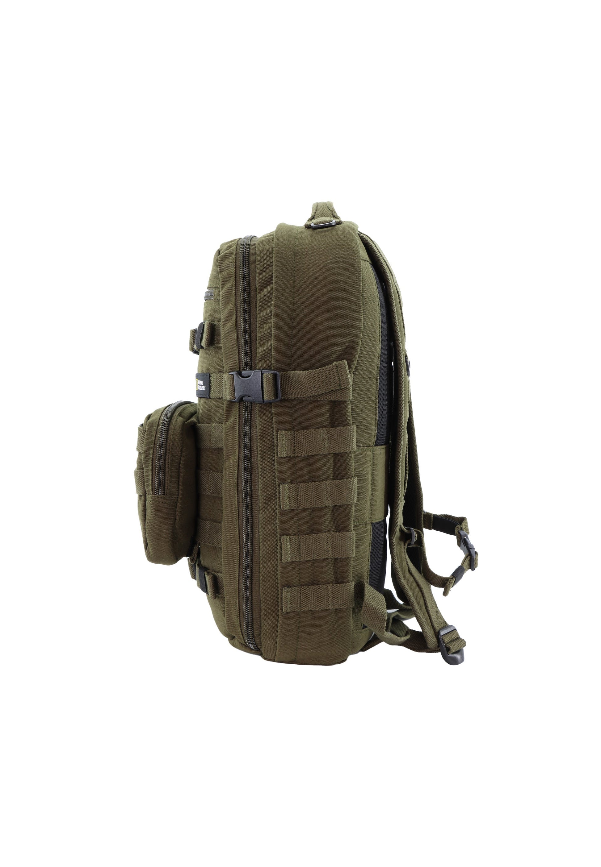 National Geographic - Milestone RPET Rucksack / Laptop-Rucksack / Outdoor-Rucksack - 29L Schwarz