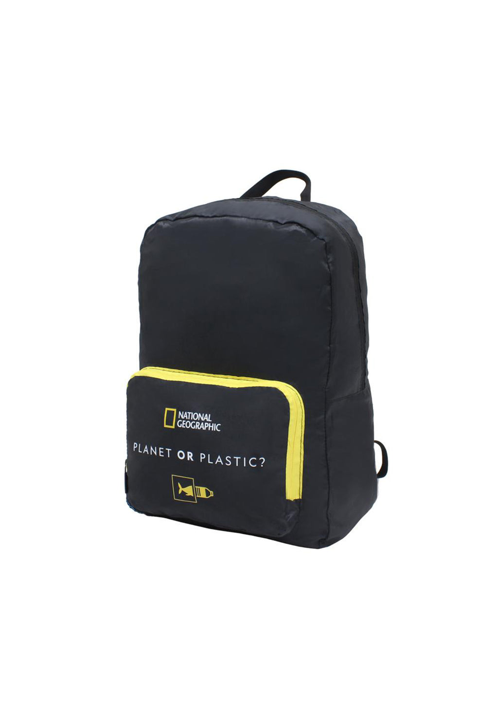 National Geographic - Foldable Faltbarer Rucksack - 18L - Schwarz