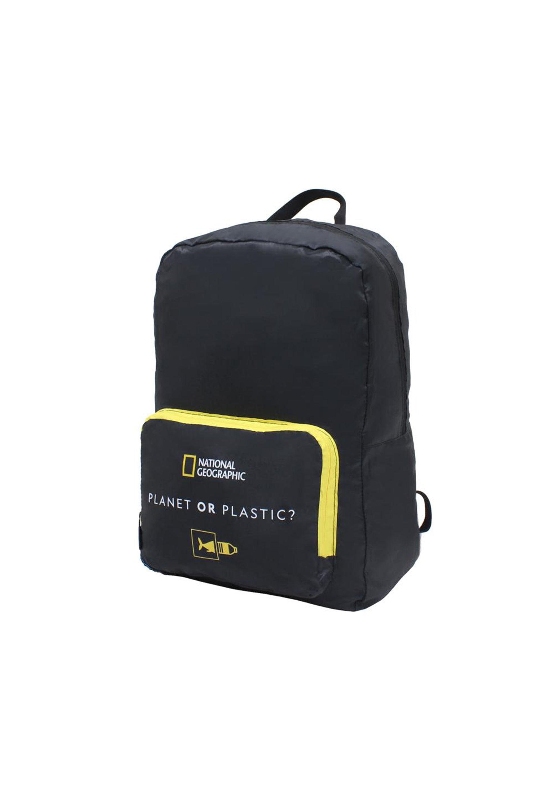 National Geographic - Foldable Faltbarer Rucksack - 18L - Schwarz