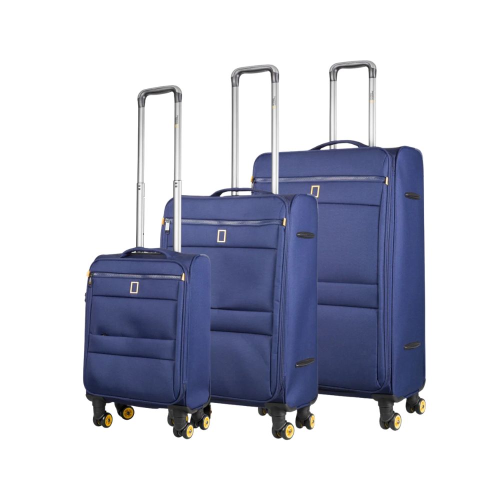 National Geographic Passage Stoff-Kofferset / Trolley-Set / Reisekofferset - (S/M/L)