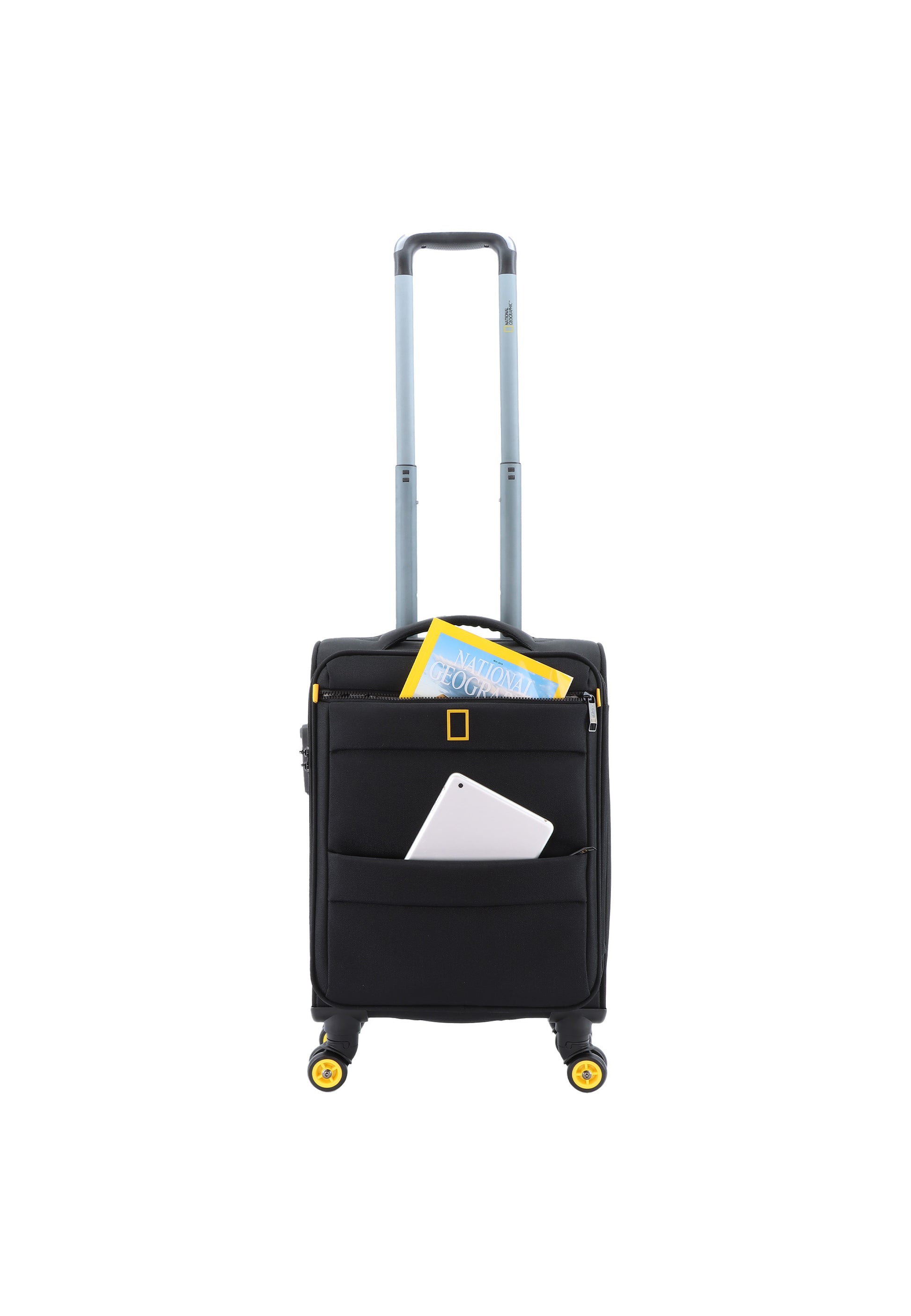 National Geographic - Passage Handgepäck Weichschalenkoffer / Trolley / Reisekoffer - 55 cm - (Small) Passage - Schwarz