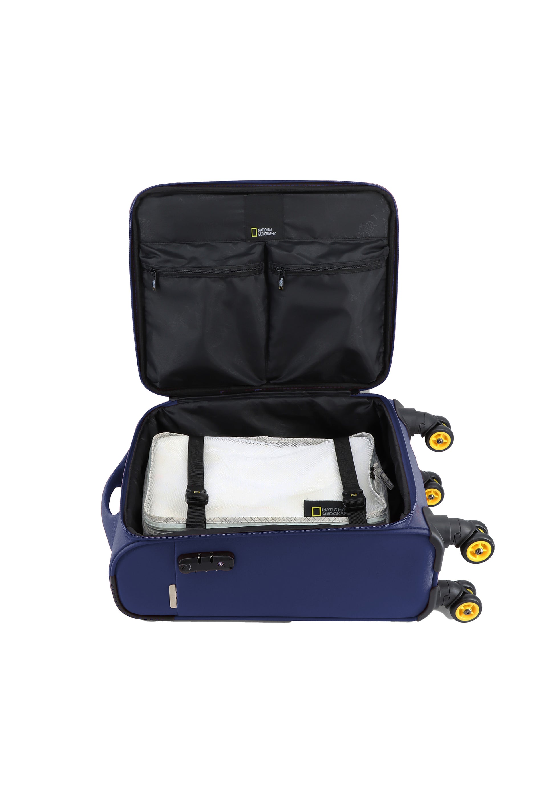 National Geographic - Passage Handgepäck Weichschalenkoffer / Trolley / Reisekoffer - 55 cm - (Small) Passage - Blau