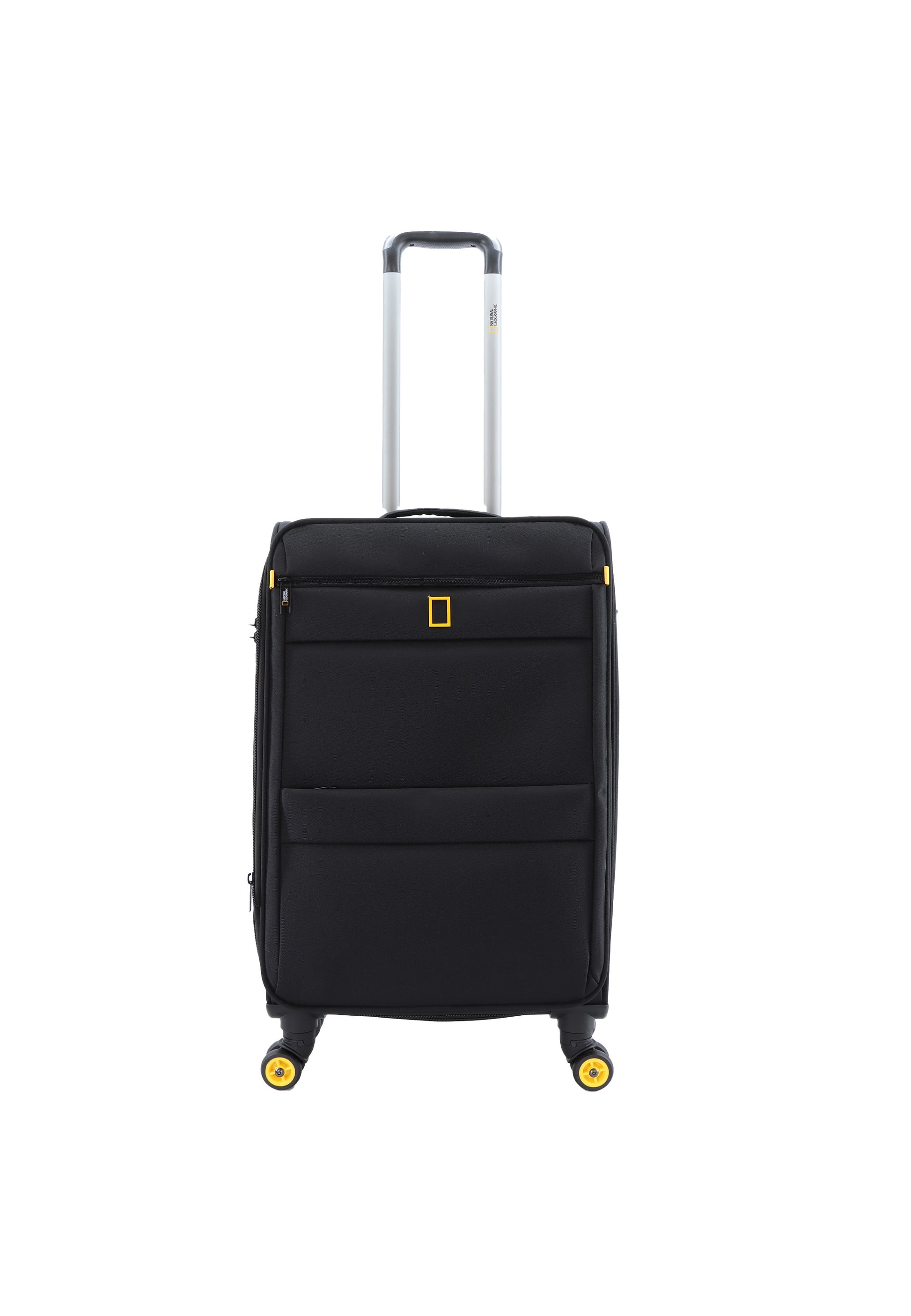 National Geographic Passage Stoffkoffer Weichschalenkoffer / Trolley / Reisekoffer - 60 cm - (Medium) Schwarz