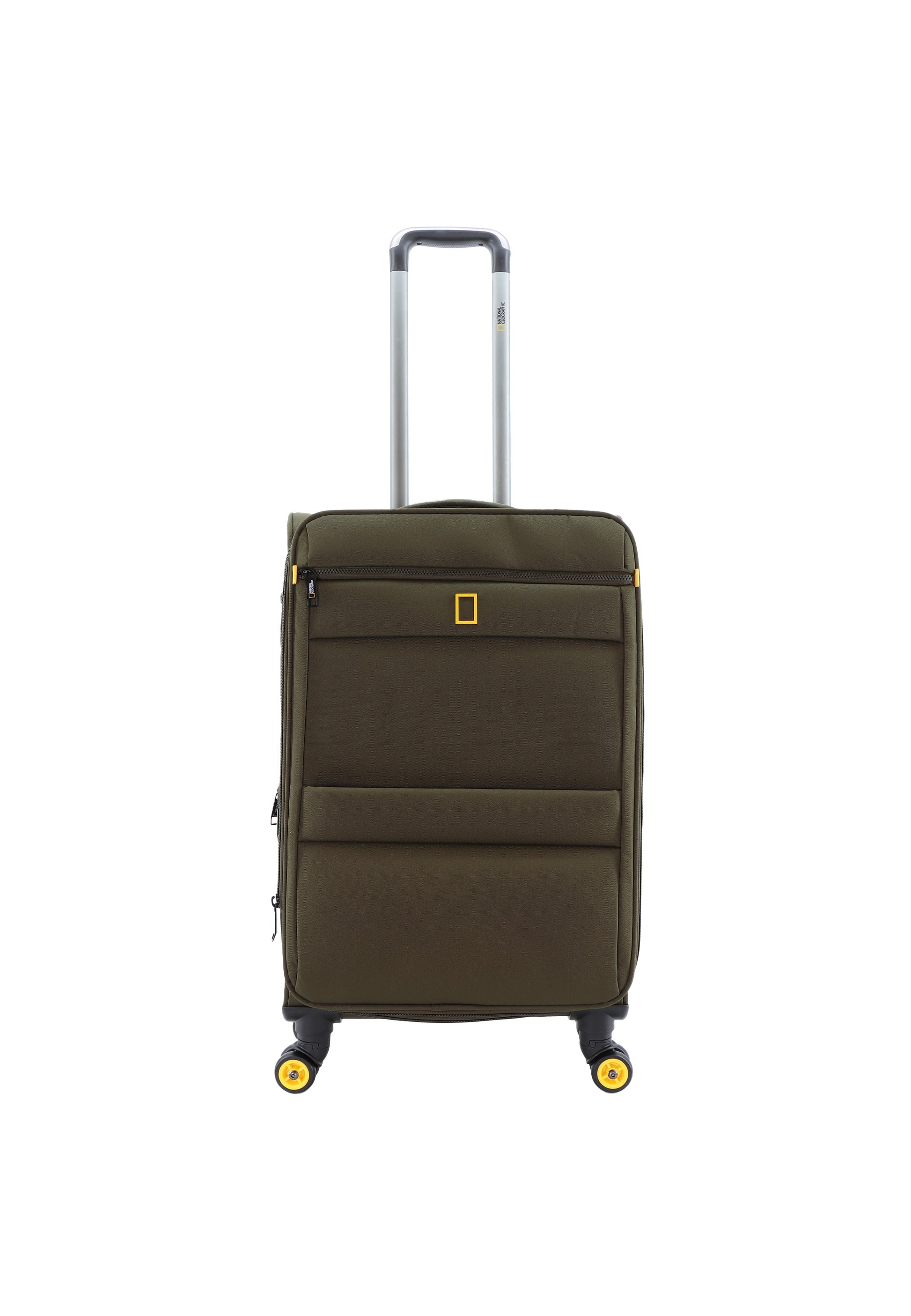 National Geographic Passage Stoffkoffer Weichschalenkoffer / Trolley / Reisekoffer - 60 cm - (Medium) Khaki