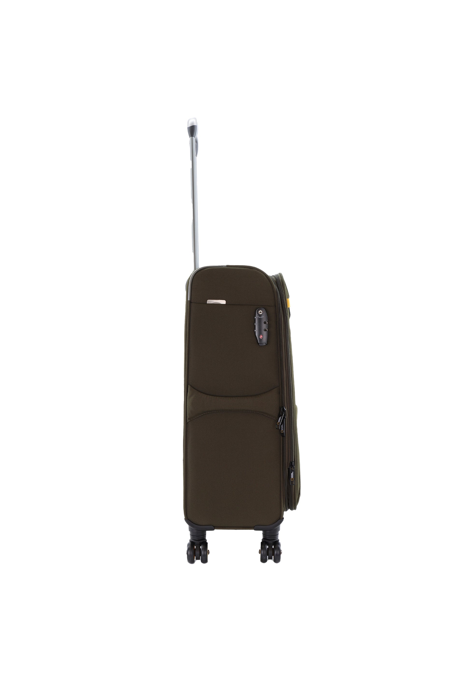 National Geographic Passage Stoffkoffer Weichschalenkoffer / Trolley / Reisekoffer - 60 cm - (Medium) Khaki