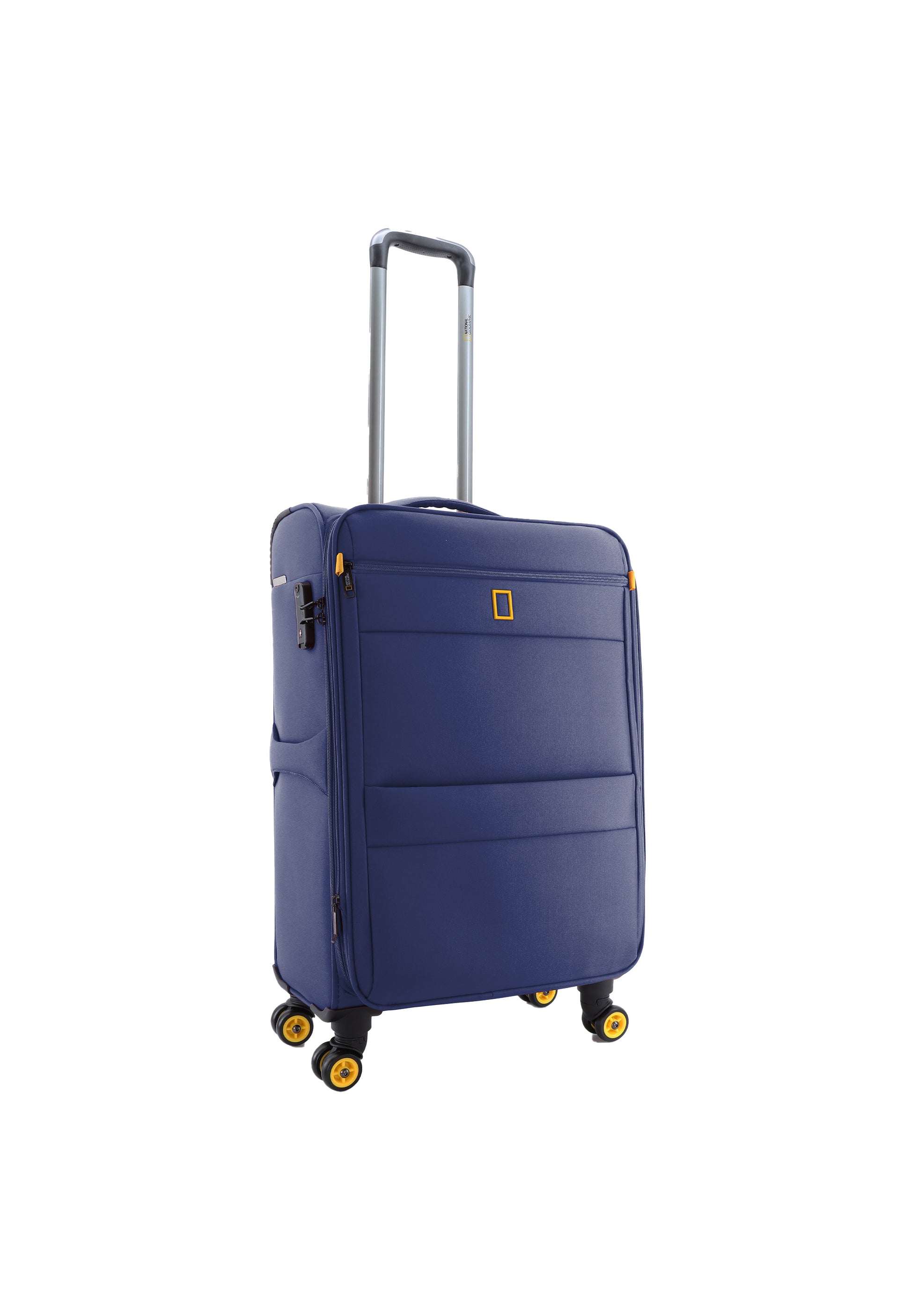 National Geographic Passage Stoffkoffer Weichschalenkoffer / Trolley / Reisekoffer - 60 cm - (Medium) Blau