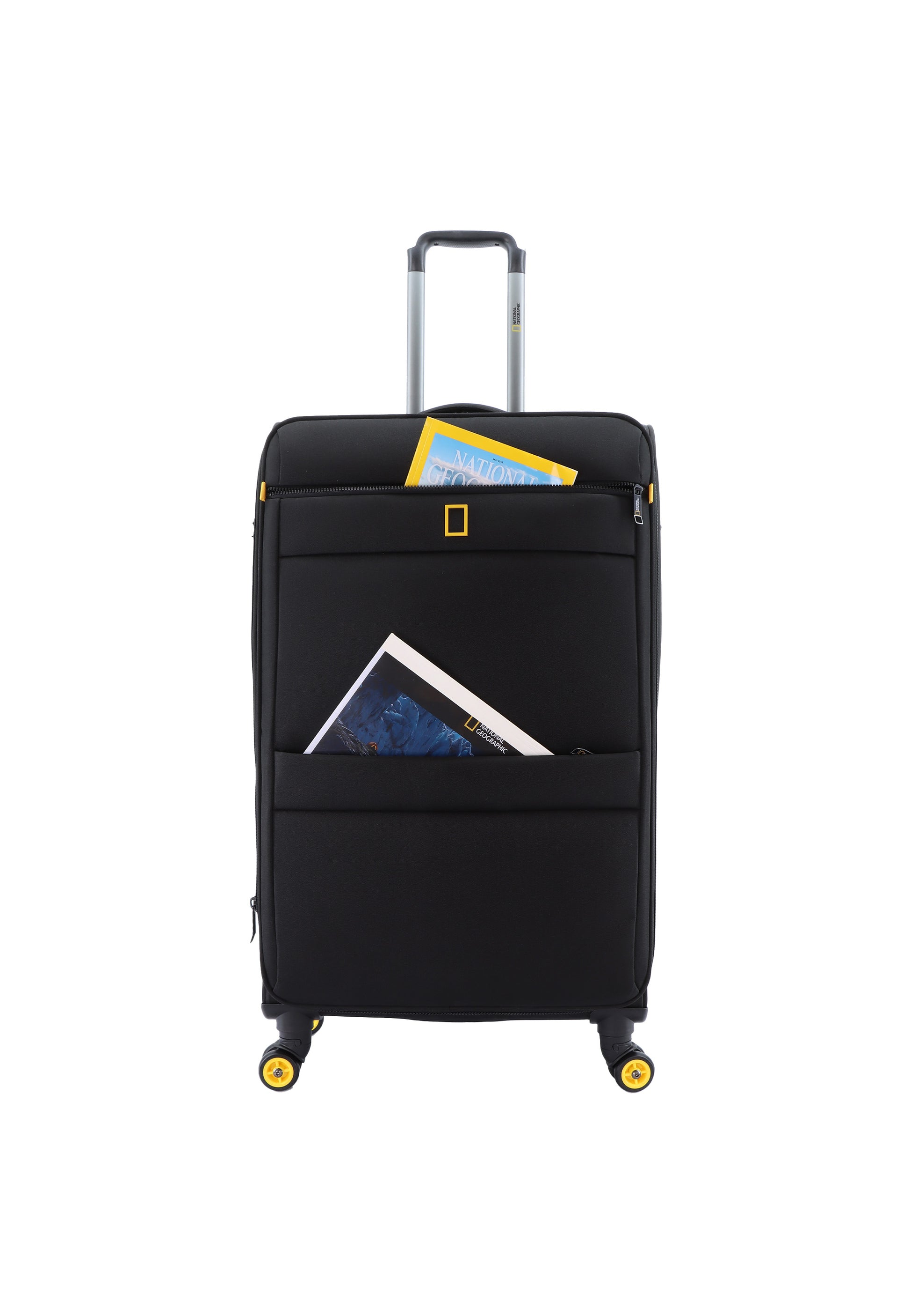 National Geographic Passage Stoffkoffer Weichschalenkoffer / Trolley / Reisekoffer - 71.5 cm - (Large) Schwarz