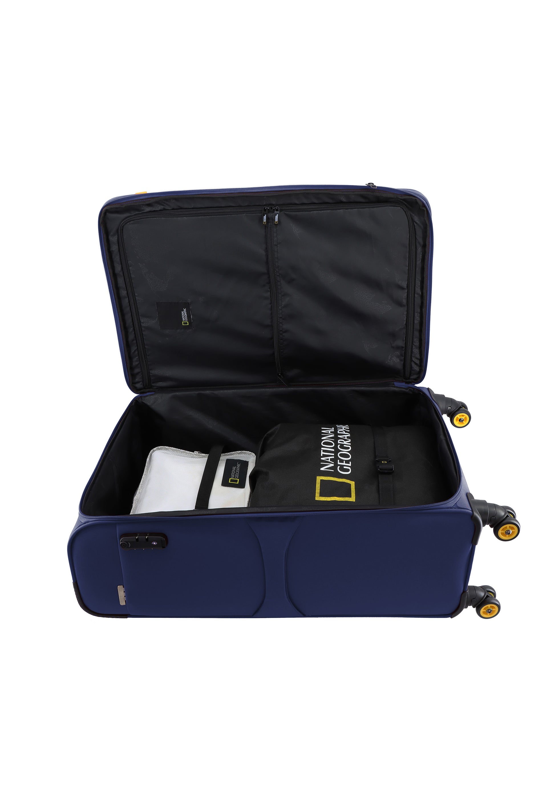 National Geographic Passage Stoffkoffer Weichschalenkoffer / Trolley / Reisekoffer - 71.5 cm - (Large) Blau