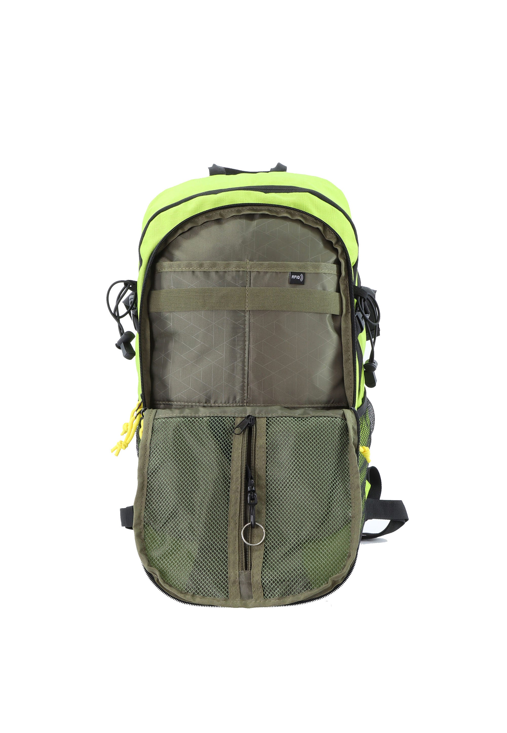 National Geographic - Destination | Outdoor Rucksack mit RFID-Blocker (48cm) | Grün