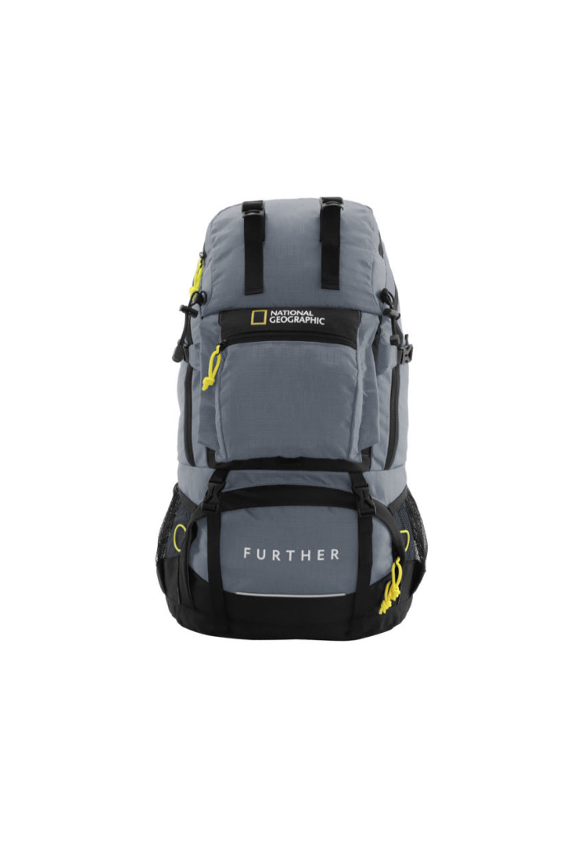 National Geographic - Destination | Outdoor Rucksack mit RFID-Blocker (60cm) | Grau