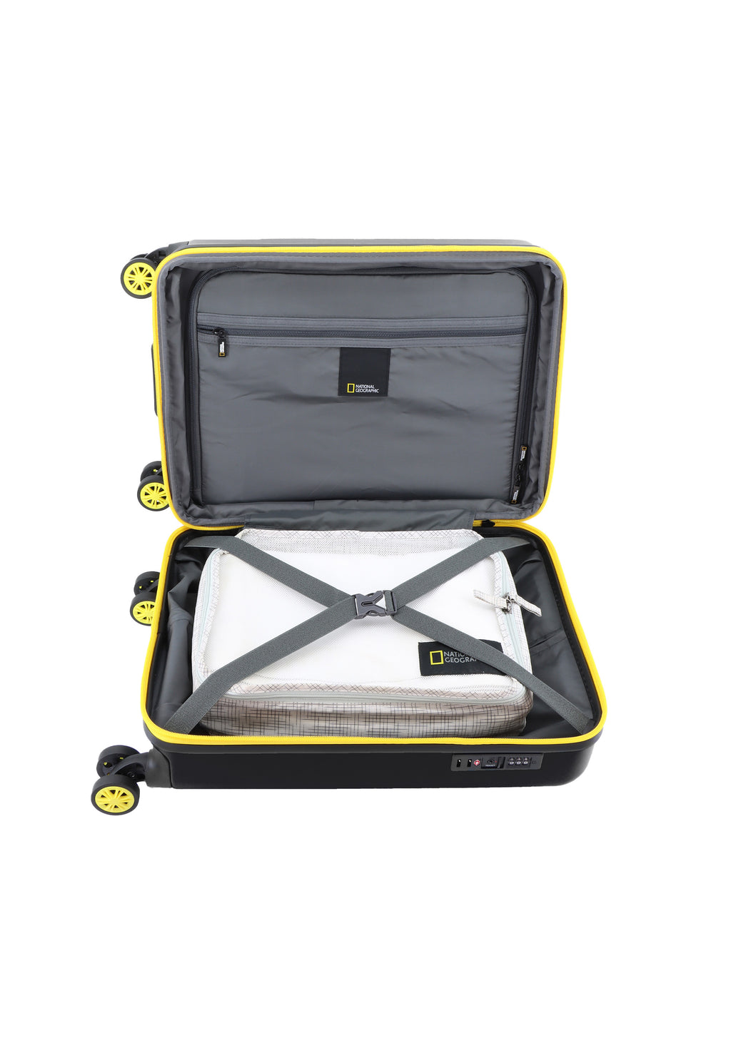 National Geographic - Globe | Handgepäck Hartschalenkoffer / Trolley / Reisekoffer - 55 cm - (Small)