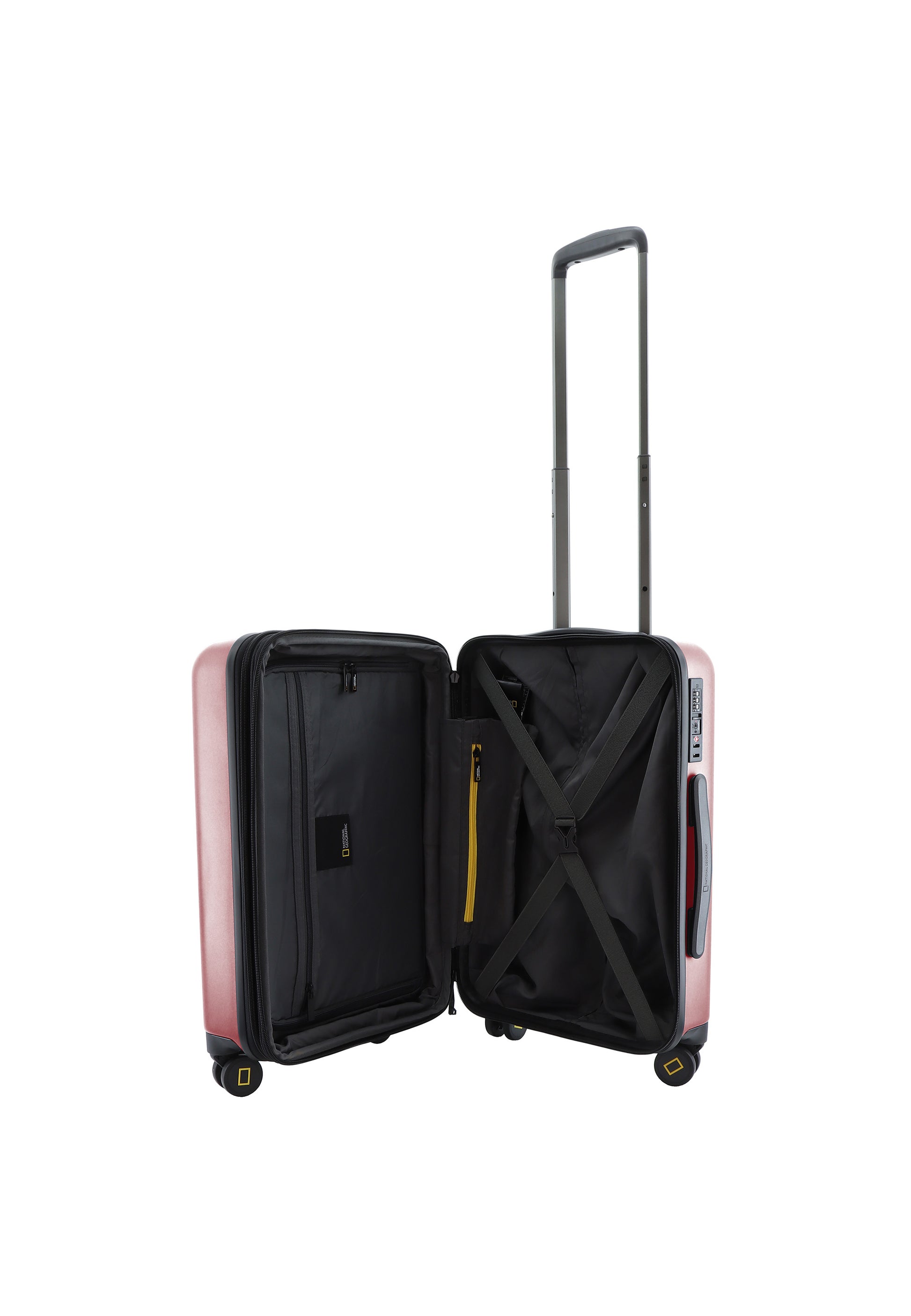 National Geographic Cruise Handgepäck Hartschalenkoffer / Trolley / Reisekoffer - 55 cm - (Small) Rot