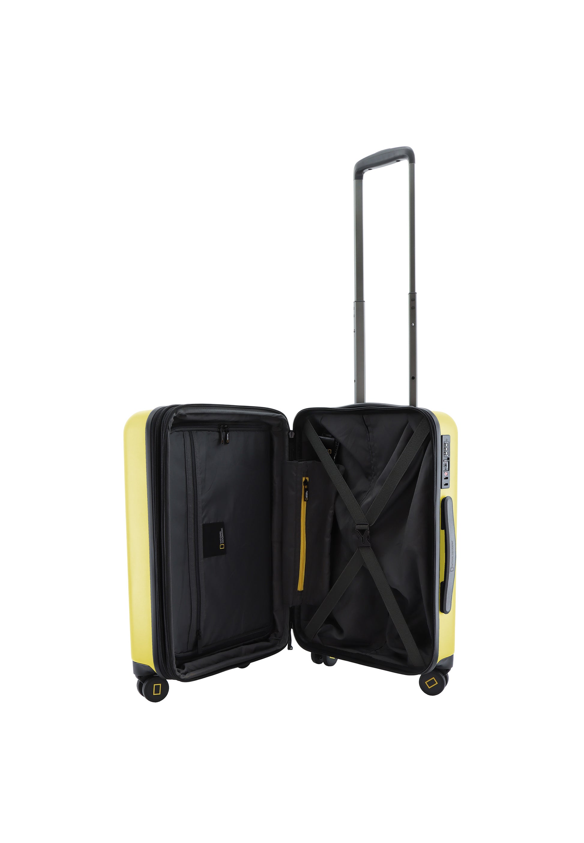 National Geographic Cruise Handgepäck Hartschalenkoffer / Trolley / Reisekoffer - 55 cm - (Small) Gelb