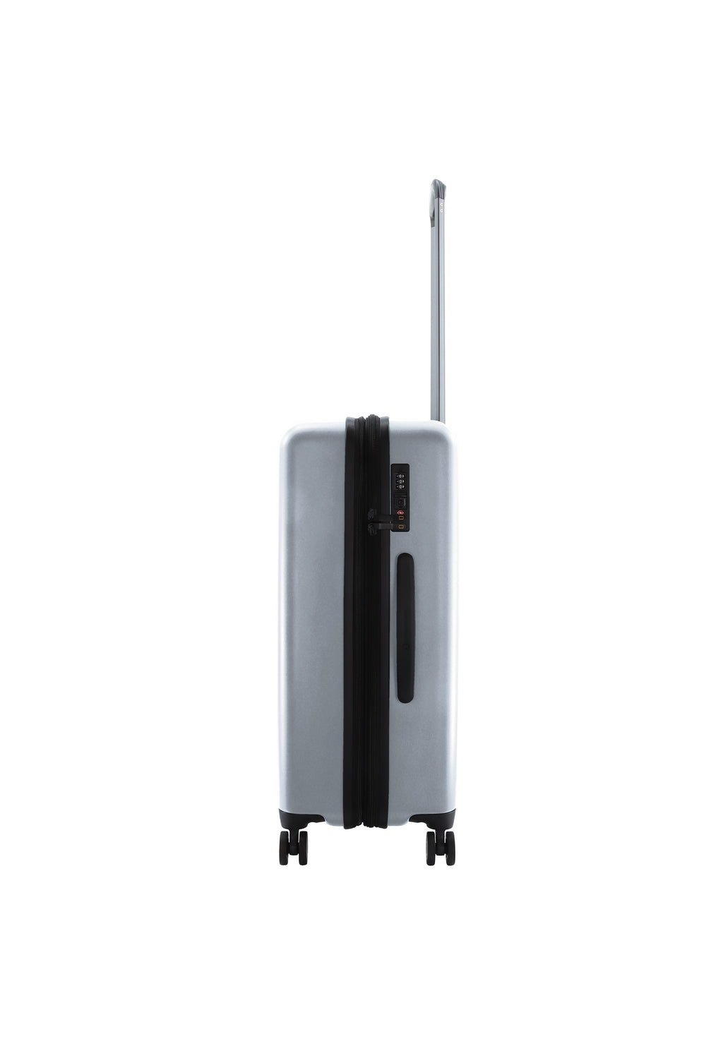 National Geographic Cruise  Hartschalenkoffer / Trolley / Reisekoffer - 67 cm - (Medium) Silber