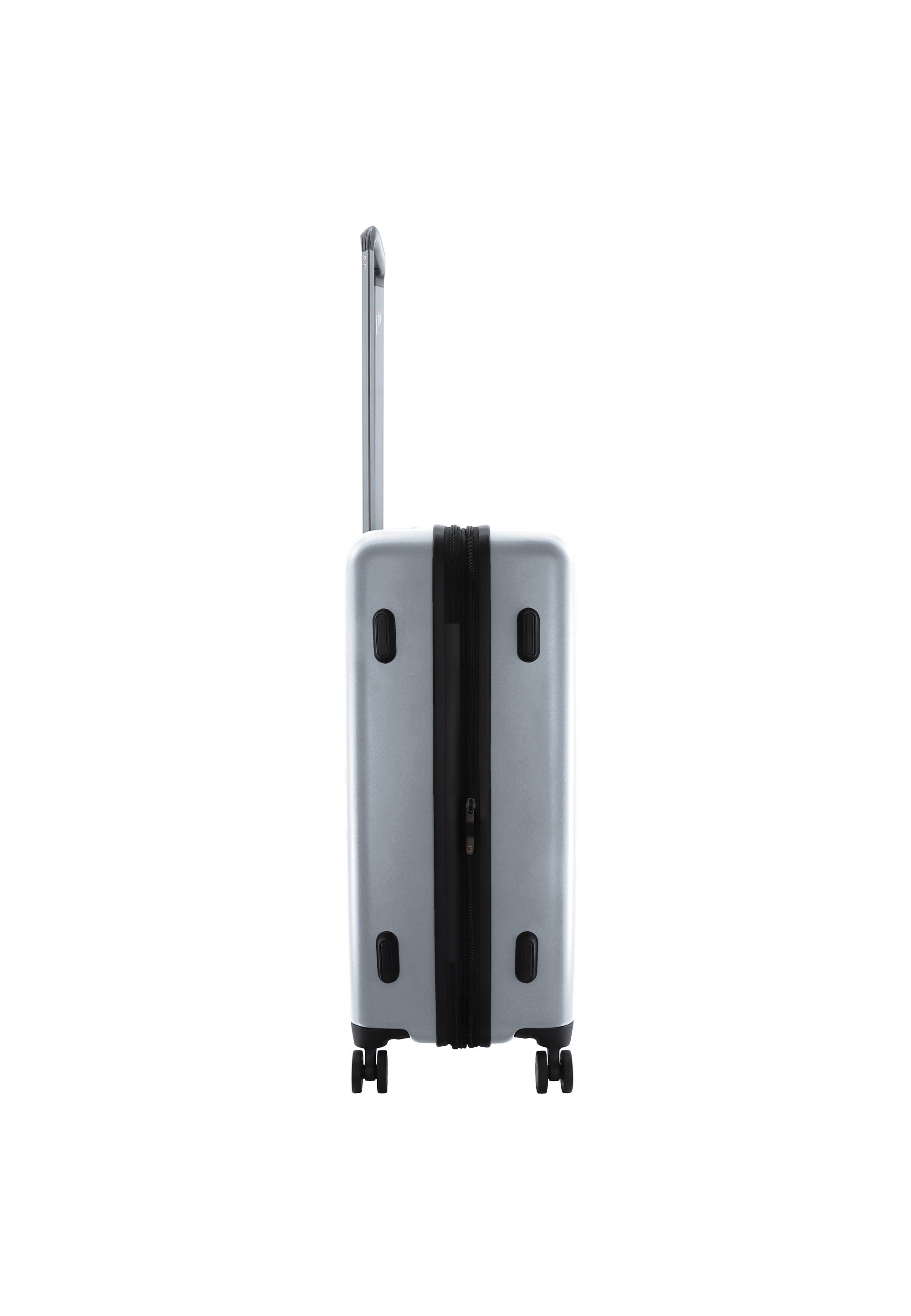 National Geographic Cruise  Hartschalenkoffer / Trolley / Reisekoffer - 67 cm - (Medium) Silber