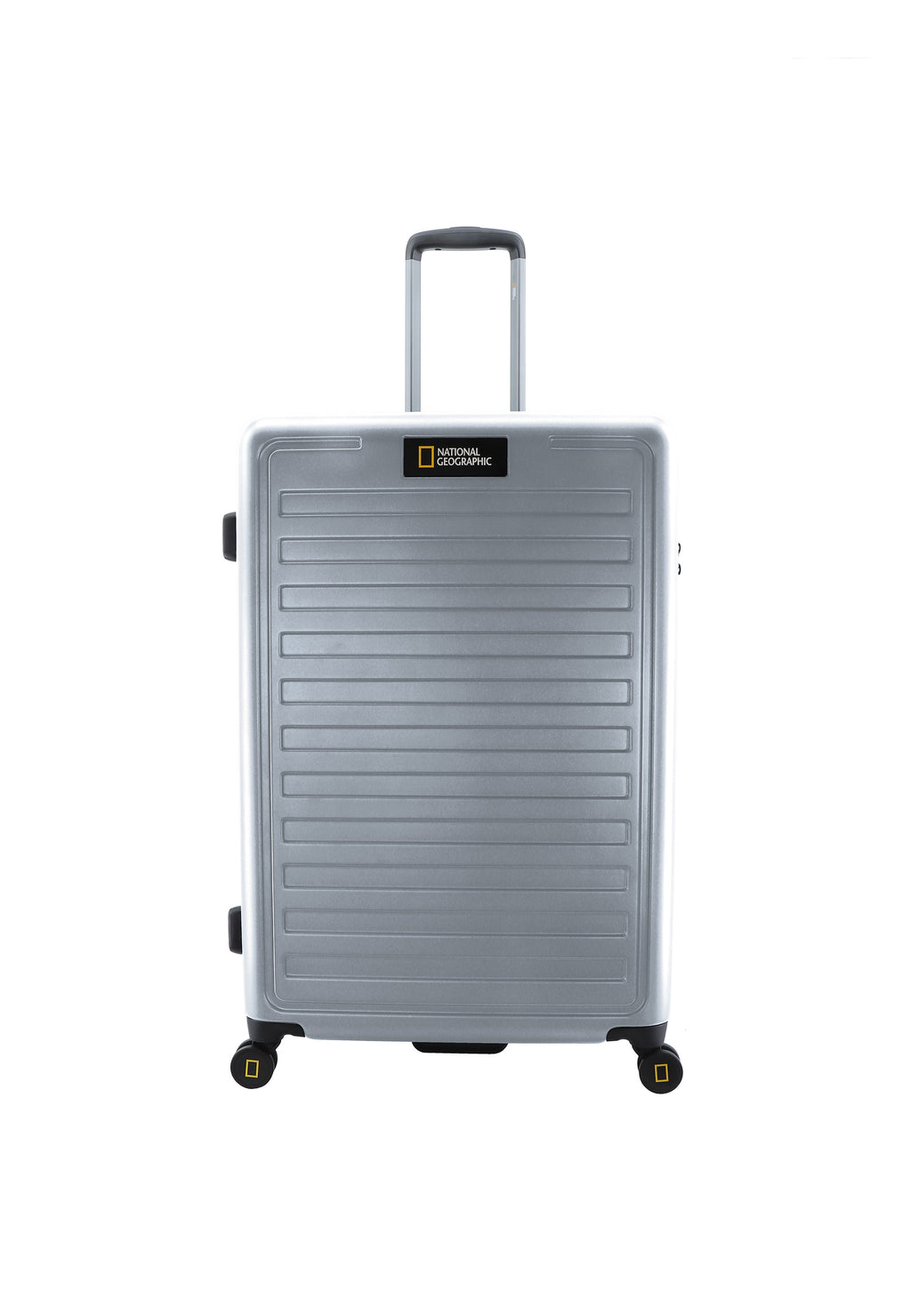 National Geographic Cruise  Hartschalenkoffer / Trolley / Reisekoffer - 78 cm - (Large) Silber