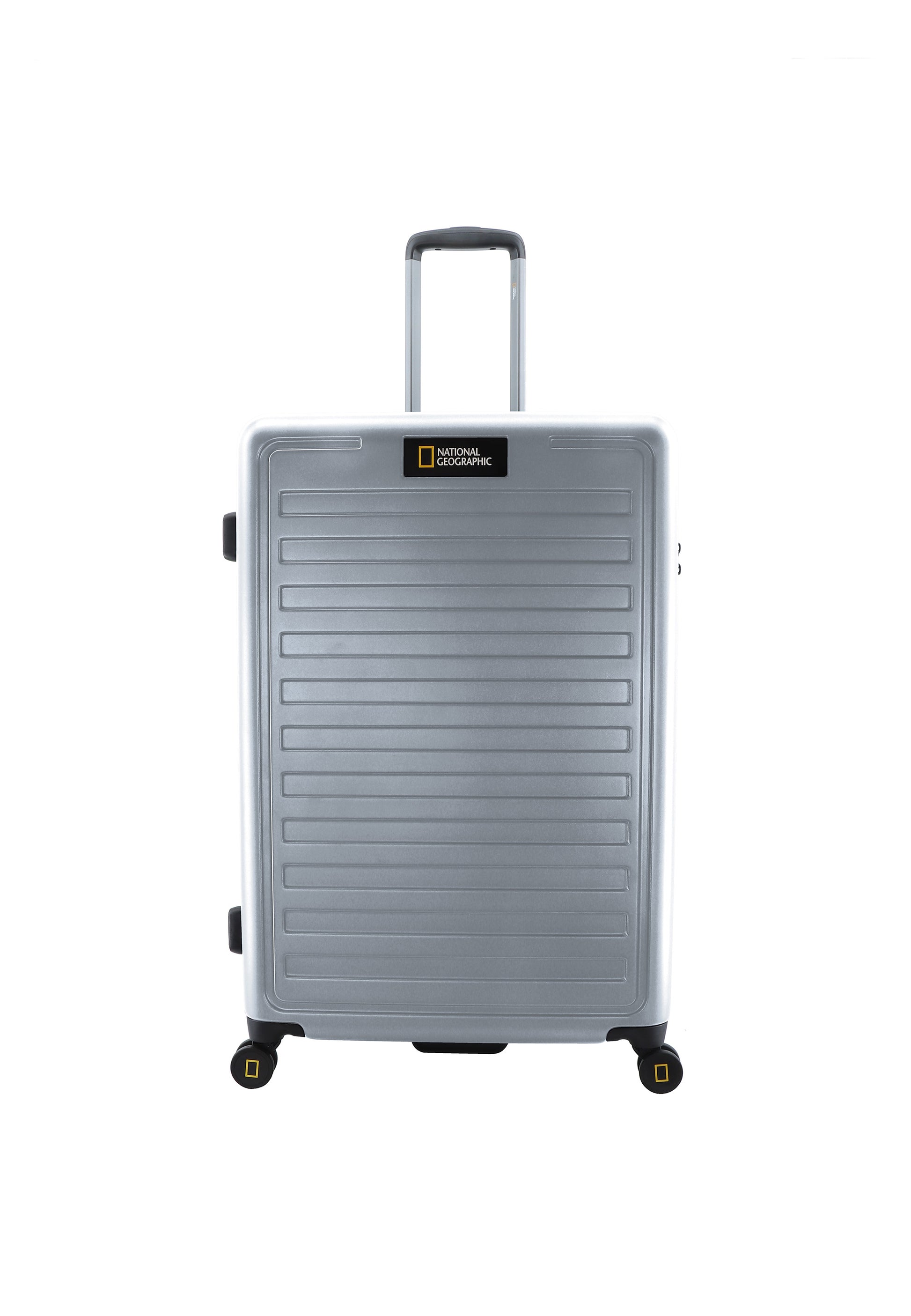 National Geographic Cruise  Hartschalenkoffer / Trolley / Reisekoffer - 78 cm - (Large) Silber