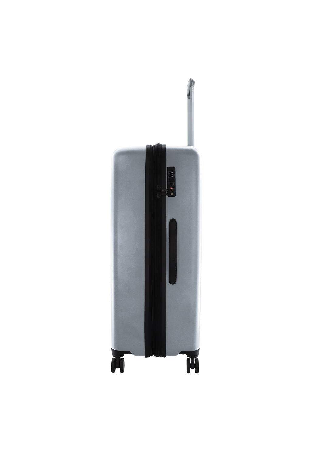 National Geographic Cruise  Hartschalenkoffer / Trolley / Reisekoffer - 78 cm - (Large) Silber