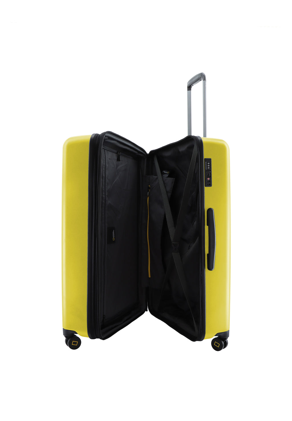 National Geographic Cruise  Hartschalenkoffer / Trolley / Reisekoffer - 78 cm - (Large) Gelb