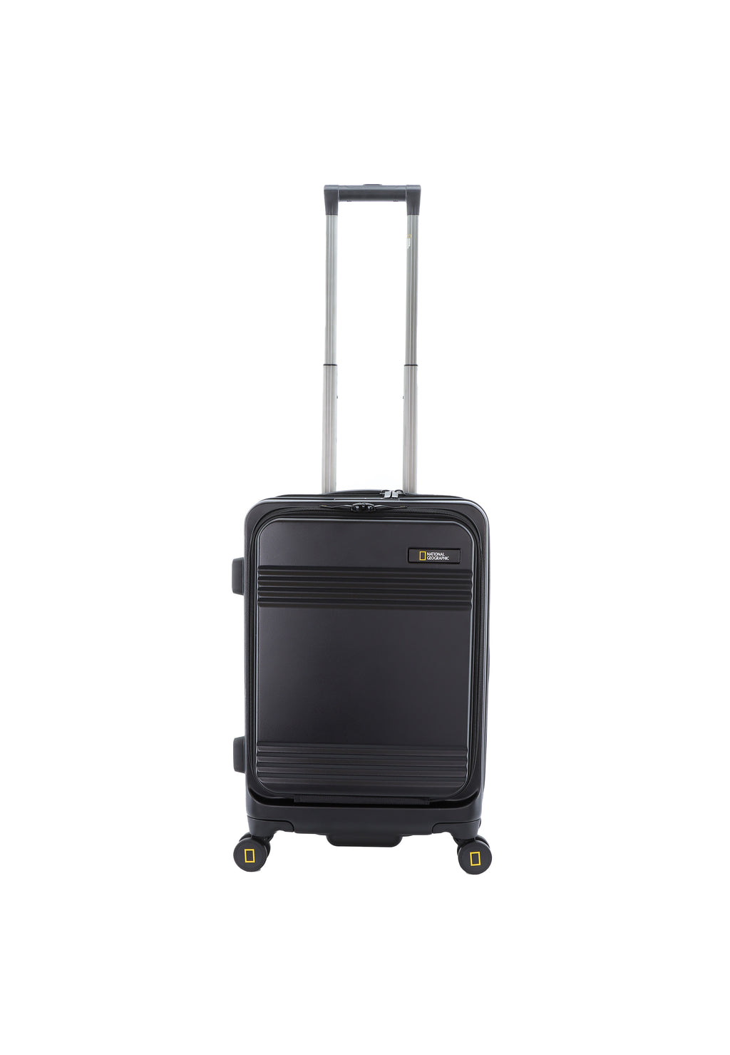 National Geographic - Lodge Handgepäck Hartschalenkoffer / Trolley / Reisekoffer - 55 cm - (Small) - Schwarz