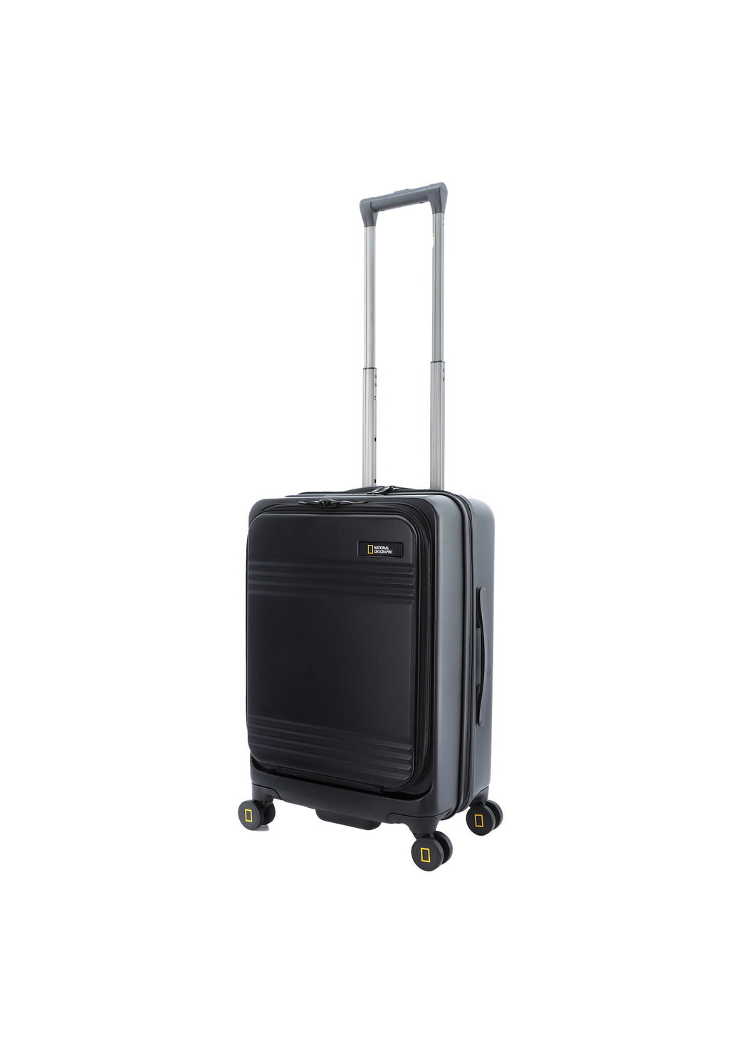 National Geographic - Lodge Handgepäck Hartschalenkoffer / Trolley / Reisekoffer - 55 cm - (Small) - Schwarz