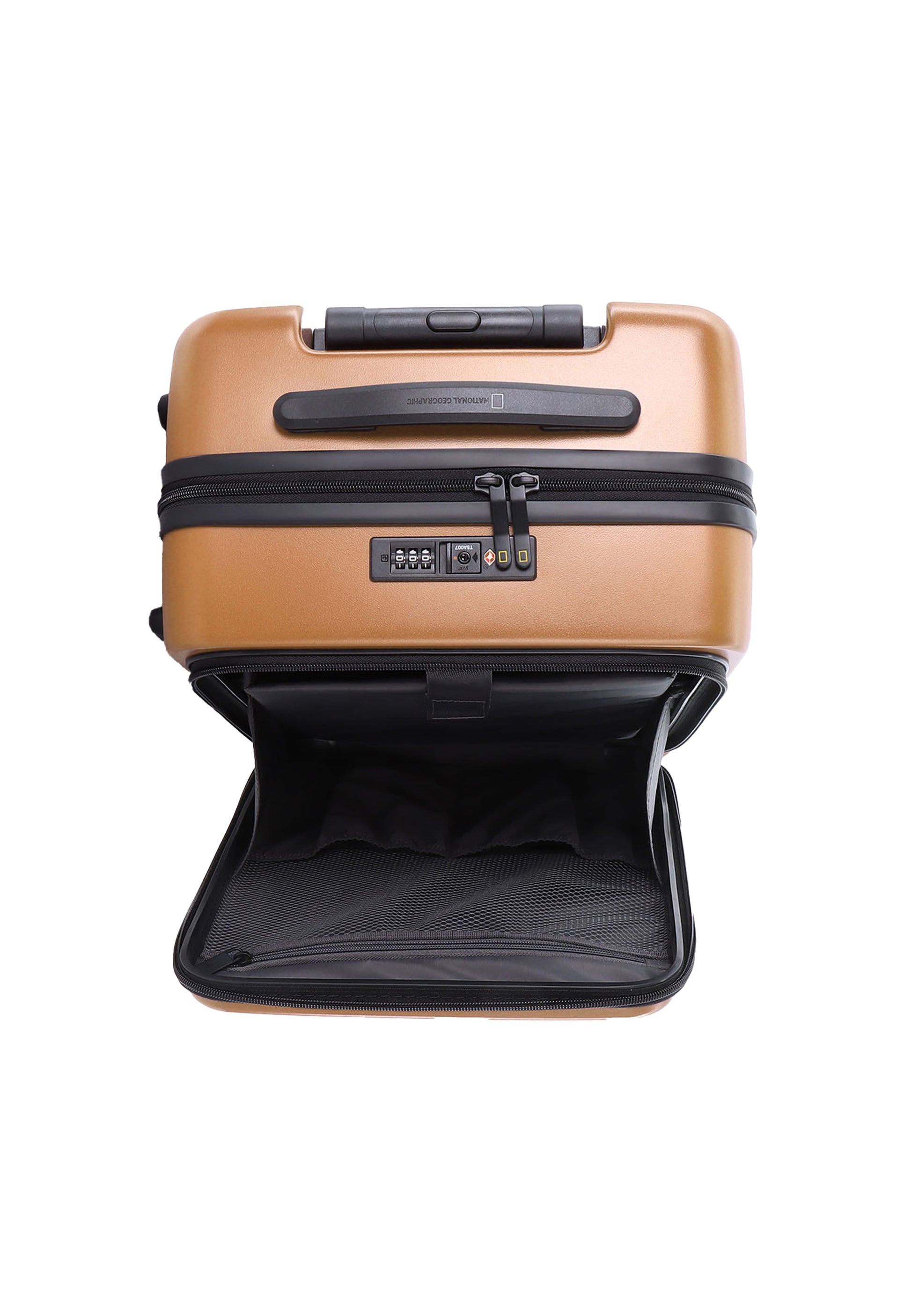 National Geographic - Lodge Handgepäck Hartschalenkoffer / Trolley / Reisekoffer - 55 cm - (Small) - Kupfer