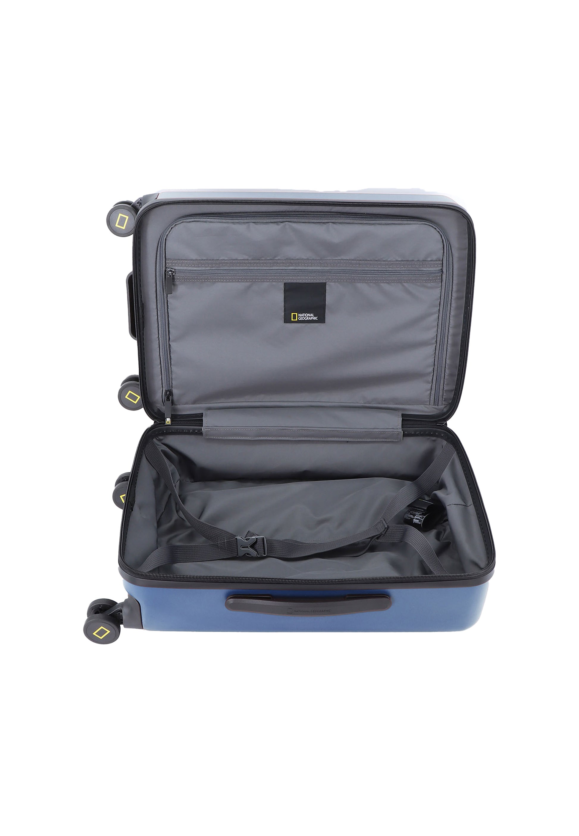 National Geographic - Lodge Handgepäck Hartschalenkoffer / Trolley / Reisekoffer - 55 cm - (Small) - Blau